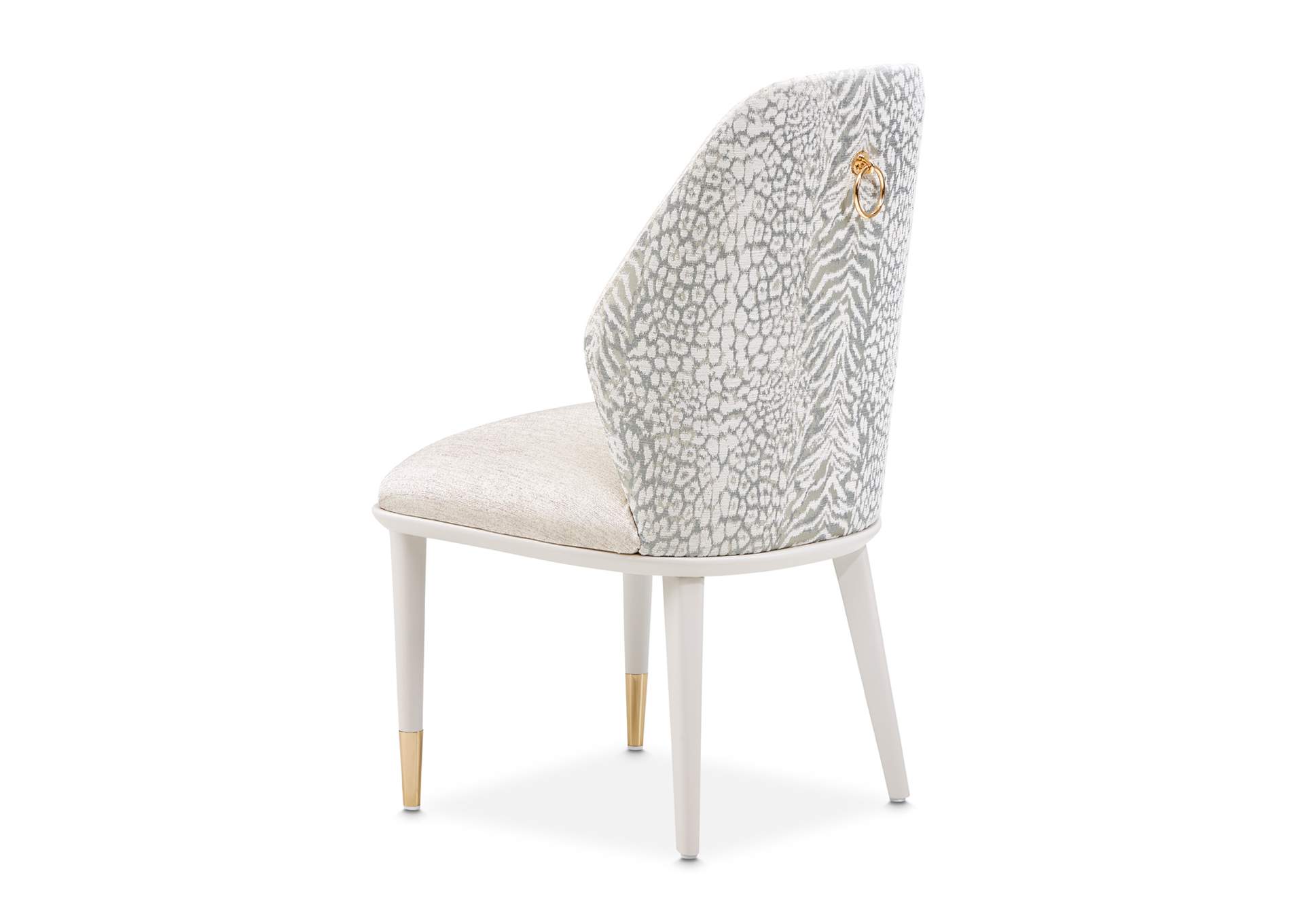 Lisbon Dining Side Chair - Silken Matte Cream image 15