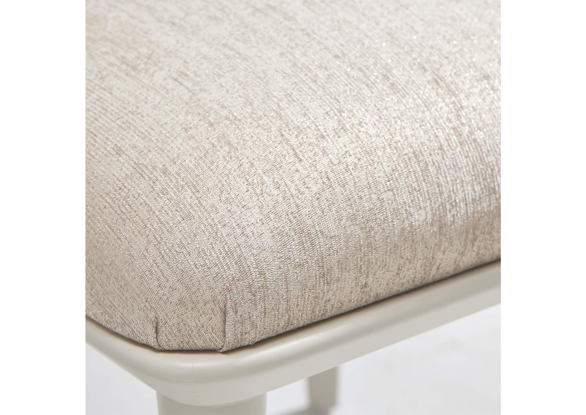Lisbon Dining Side Chair - Silken Matte Cream image 10