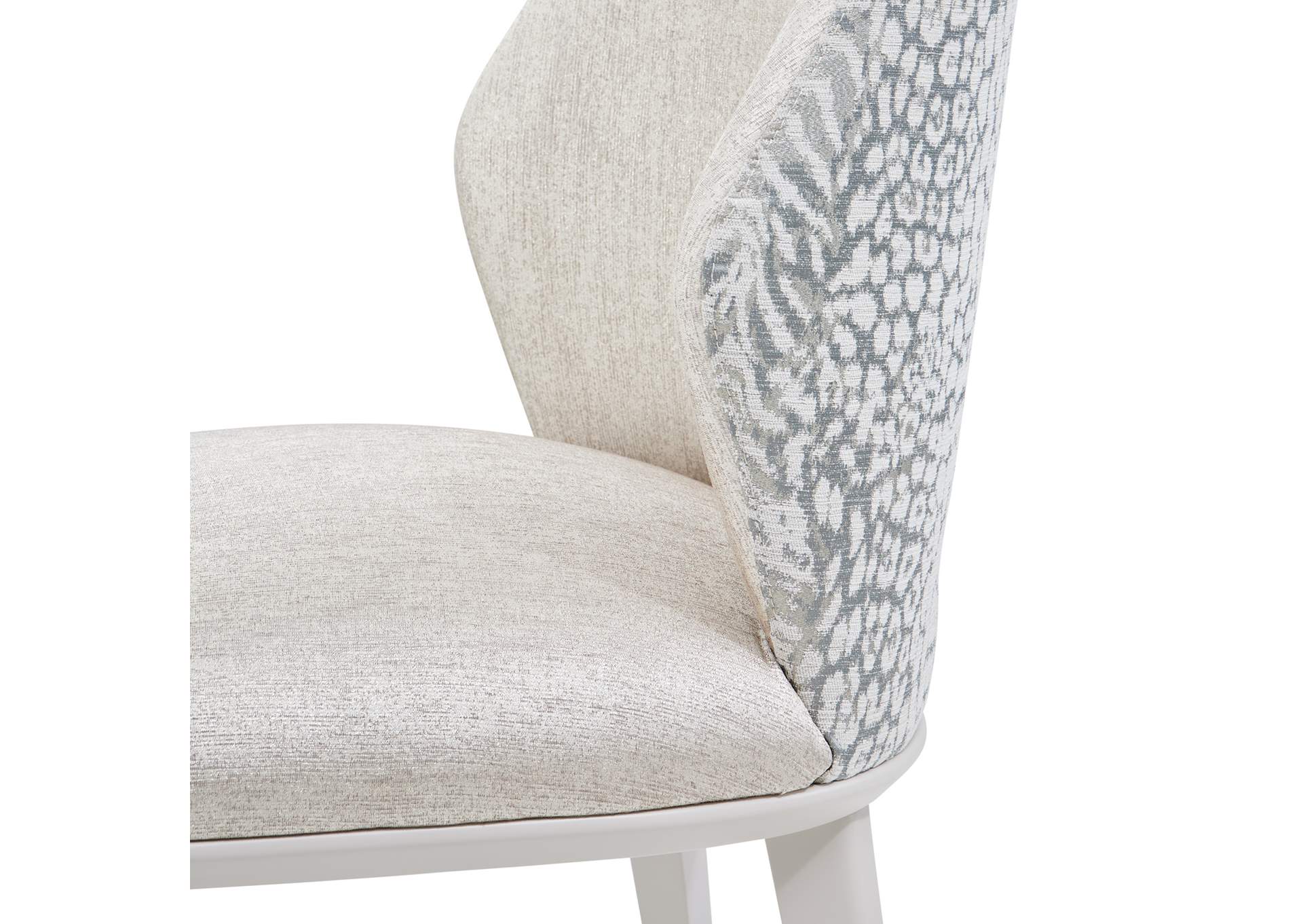 Lisbon Dining Side Chair - Silken Matte Cream image 5