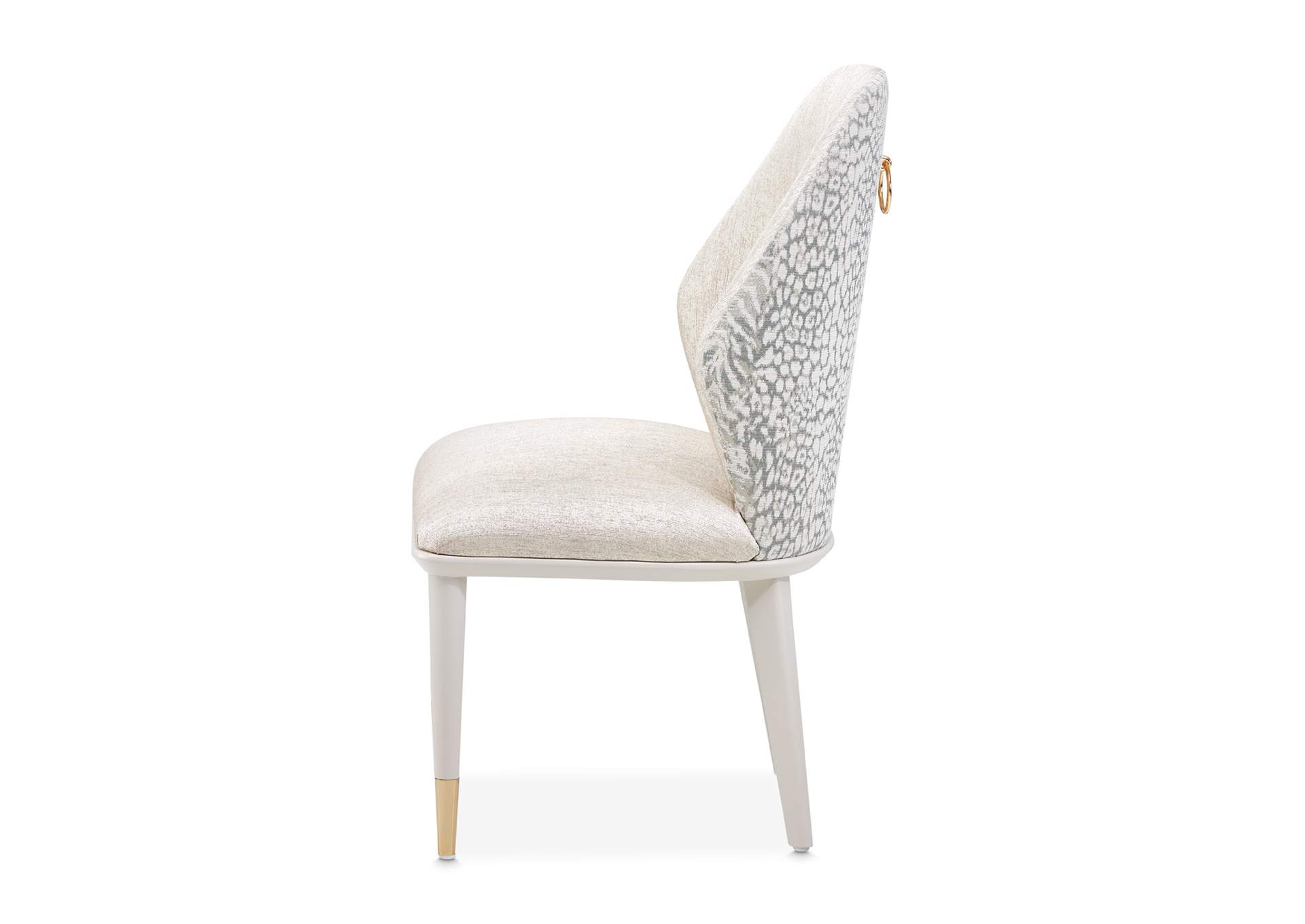Lisbon Dining Side Chair - Silken Matte Cream image 14