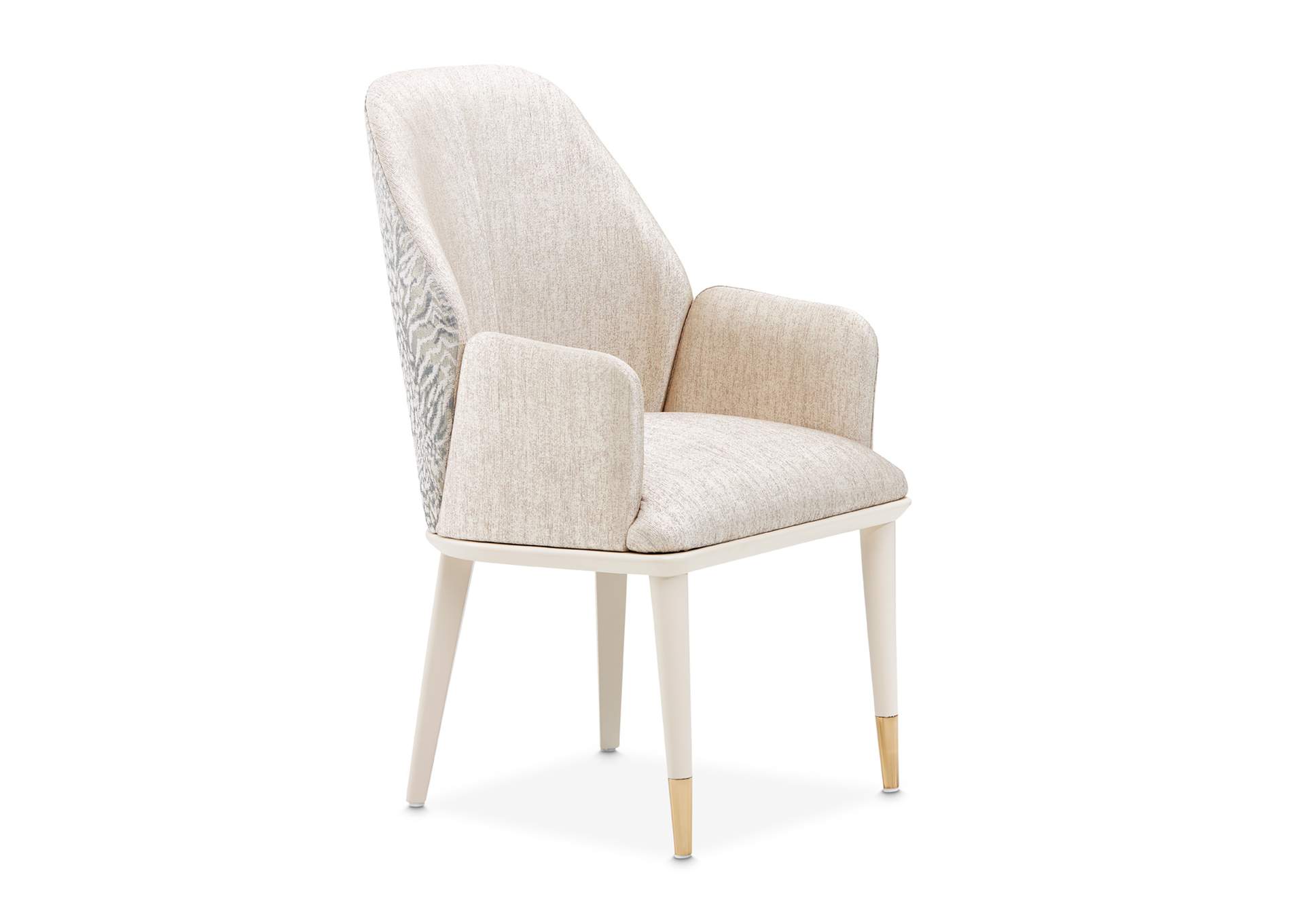 Lisbon Dining Arm Chair - Silken Matte Cream image 21