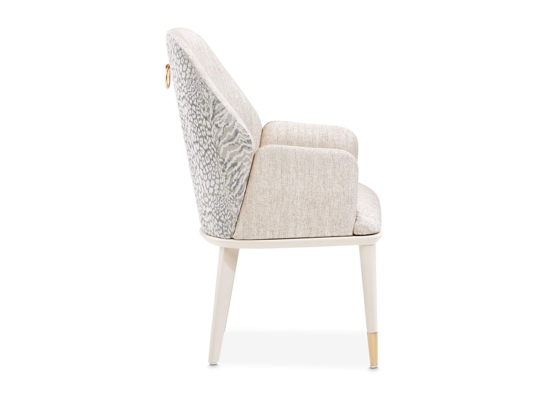 Lisbon Dining Arm Chair - Silken Matte Cream image 20