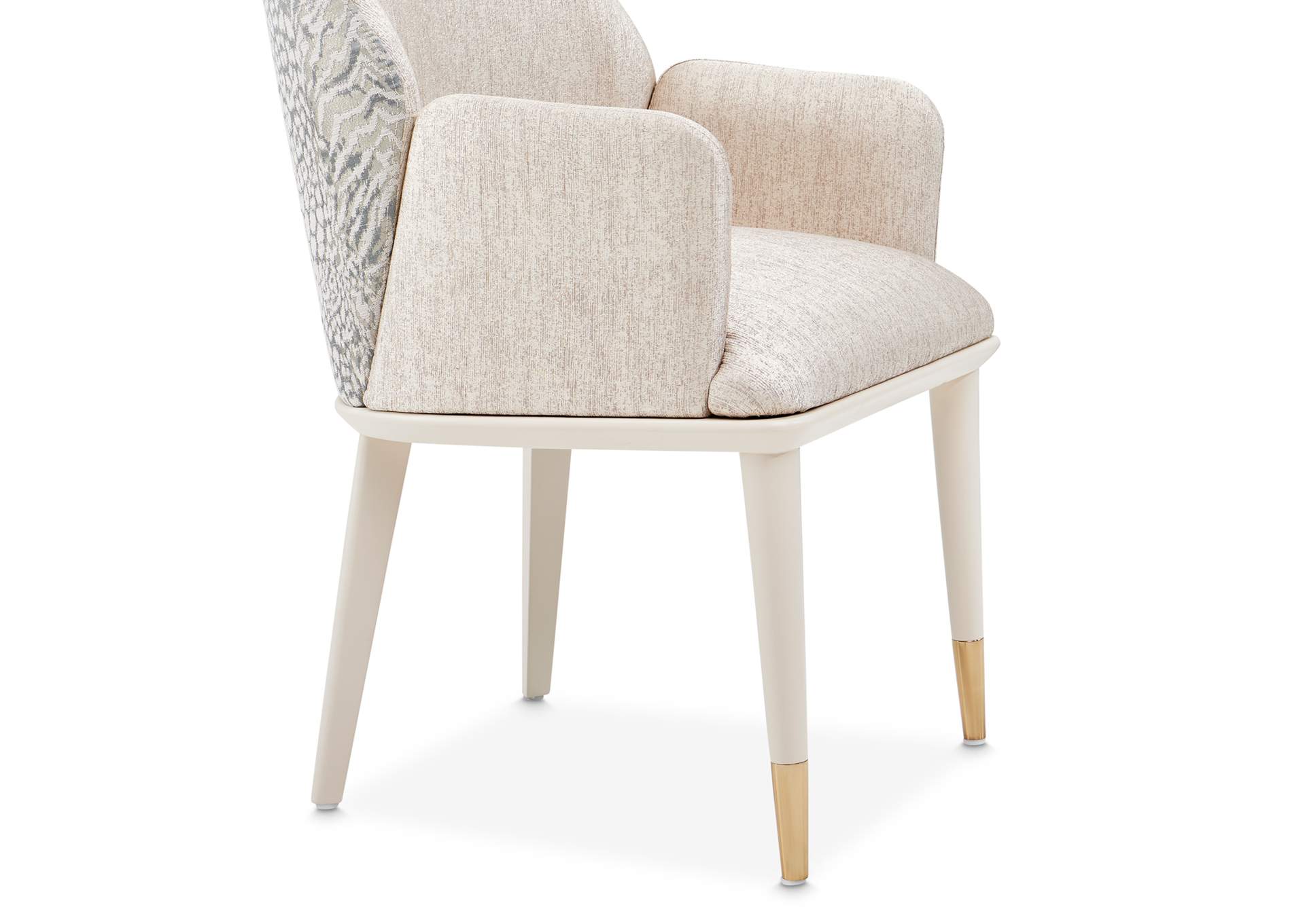 Lisbon Dining Arm Chair - Silken Matte Cream image 15