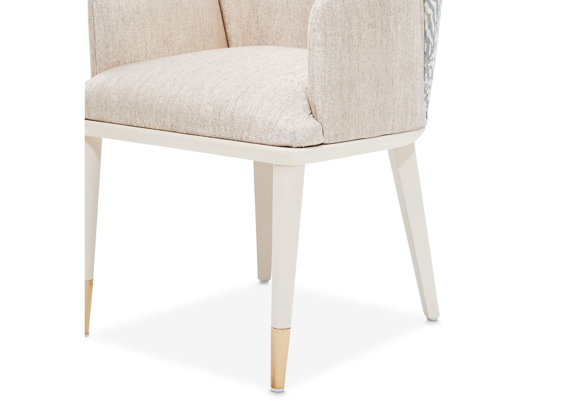 Lisbon Dining Arm Chair - Silken Matte Cream image 13