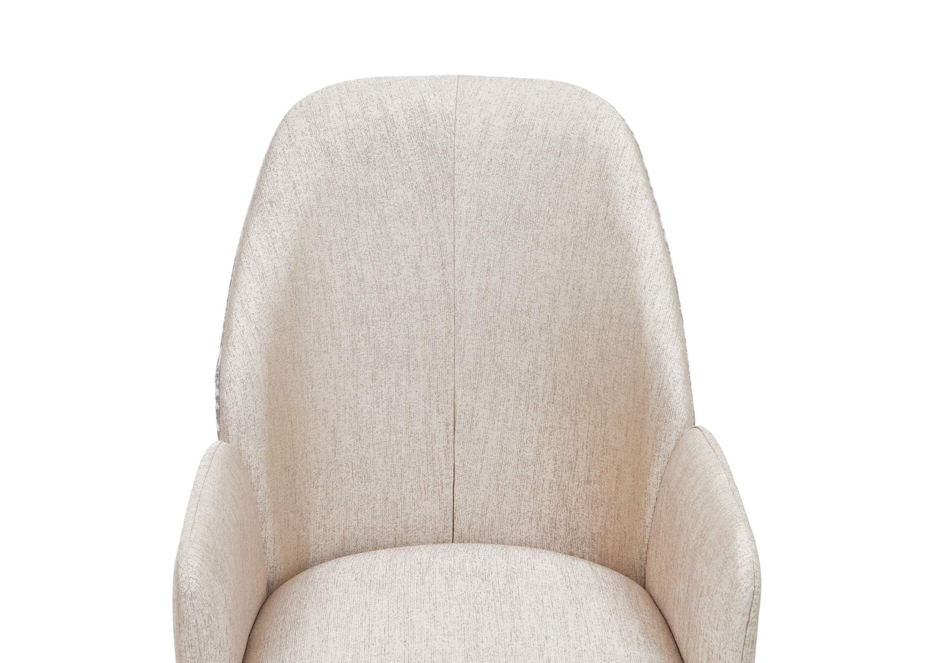 Lisbon Dining Arm Chair - Silken Matte Cream image 7