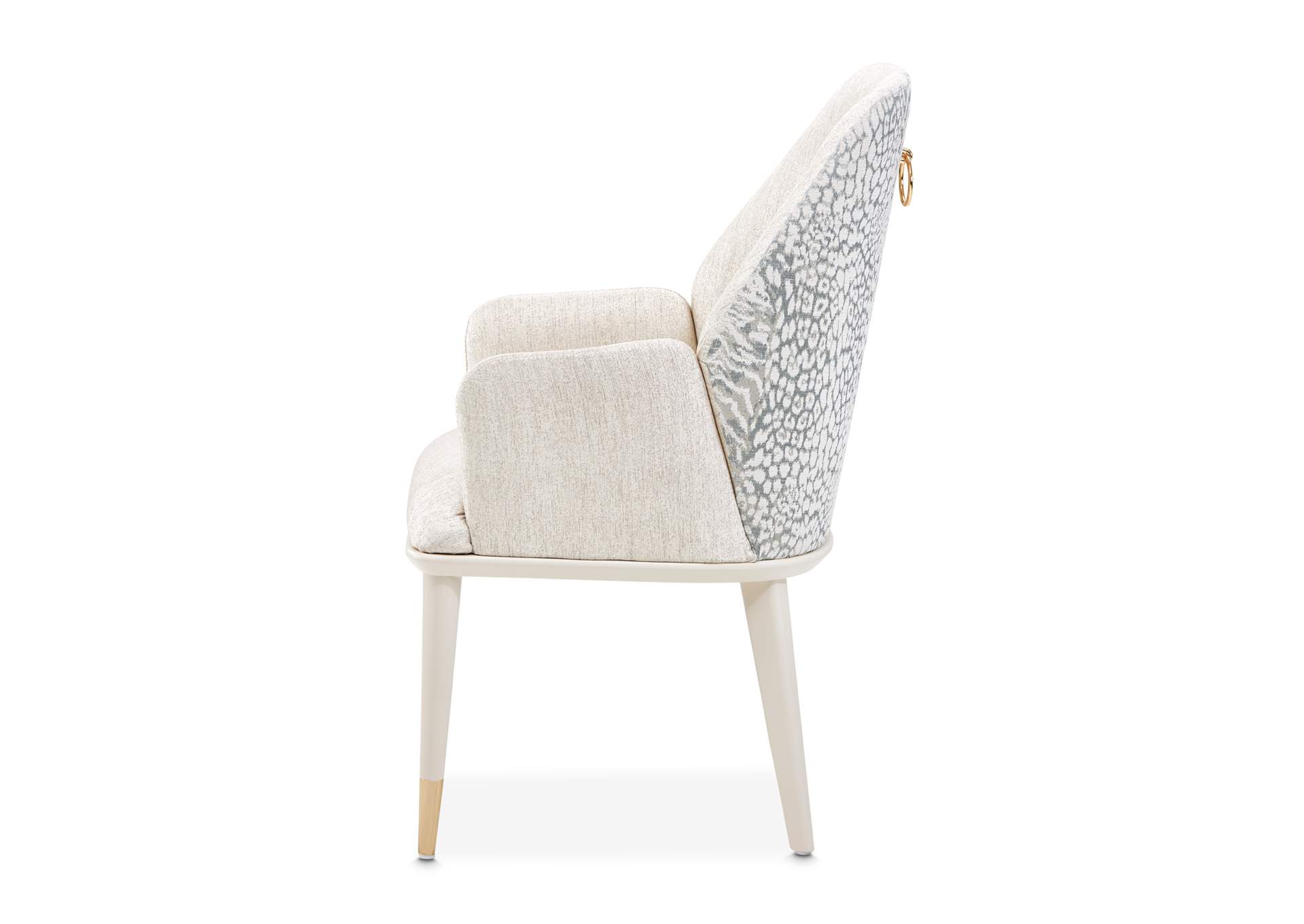 Lisbon Dining Arm Chair - Silken Matte Cream image 16