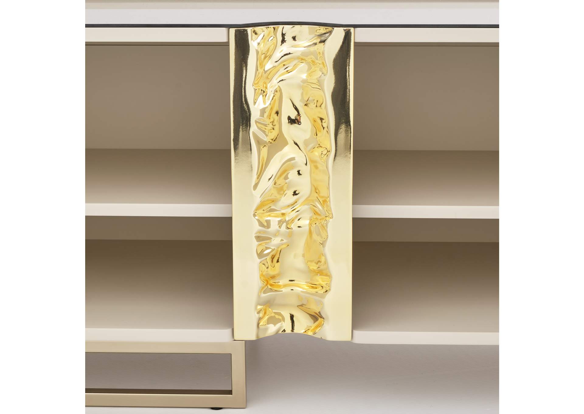Lisbon Media Cabinet - Silken Matte Cream image 7