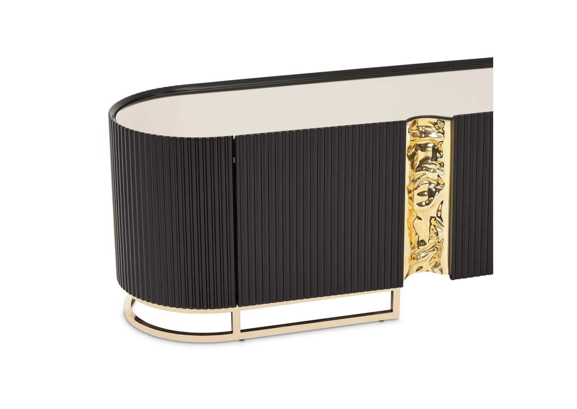 Lisbon Media Cabinet - Silken Matte Black image 7