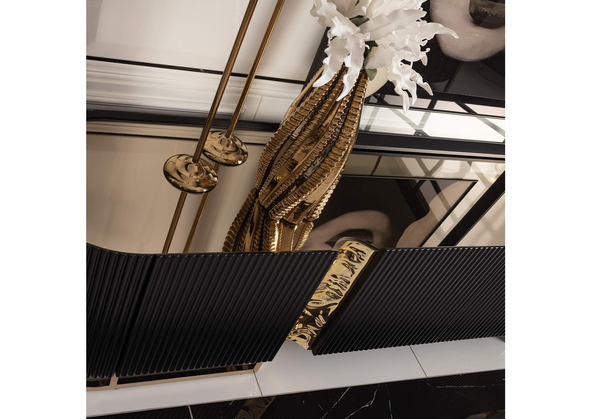 Lisbon Media Cabinet - Silken Matte Black image 14