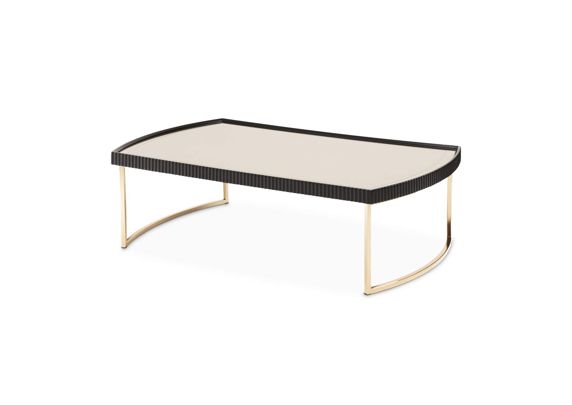 Lisbon Cocktail Table - Silken Matte Black image 1