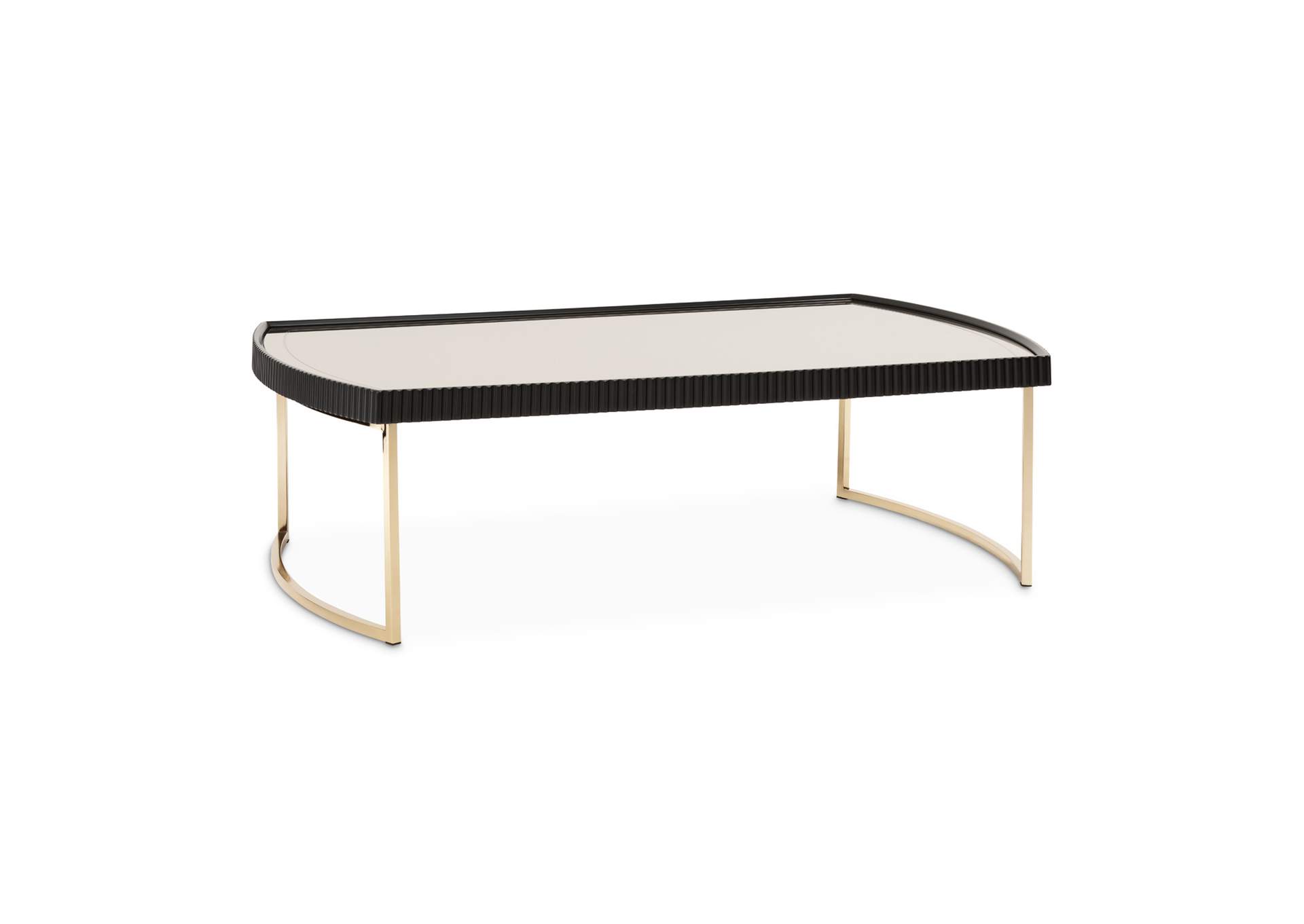 Lisbon Cocktail Table - Silken Matte Black image 4