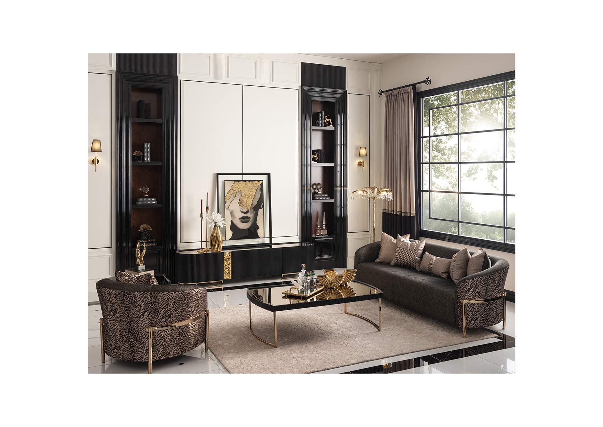 Lisbon Cocktail Table - Silken Matte Black image 9