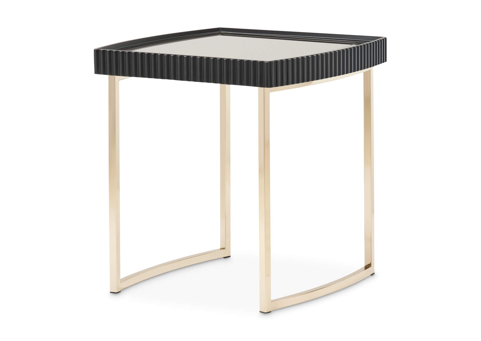Lisbon Side Table - Silken Matte Black image 1