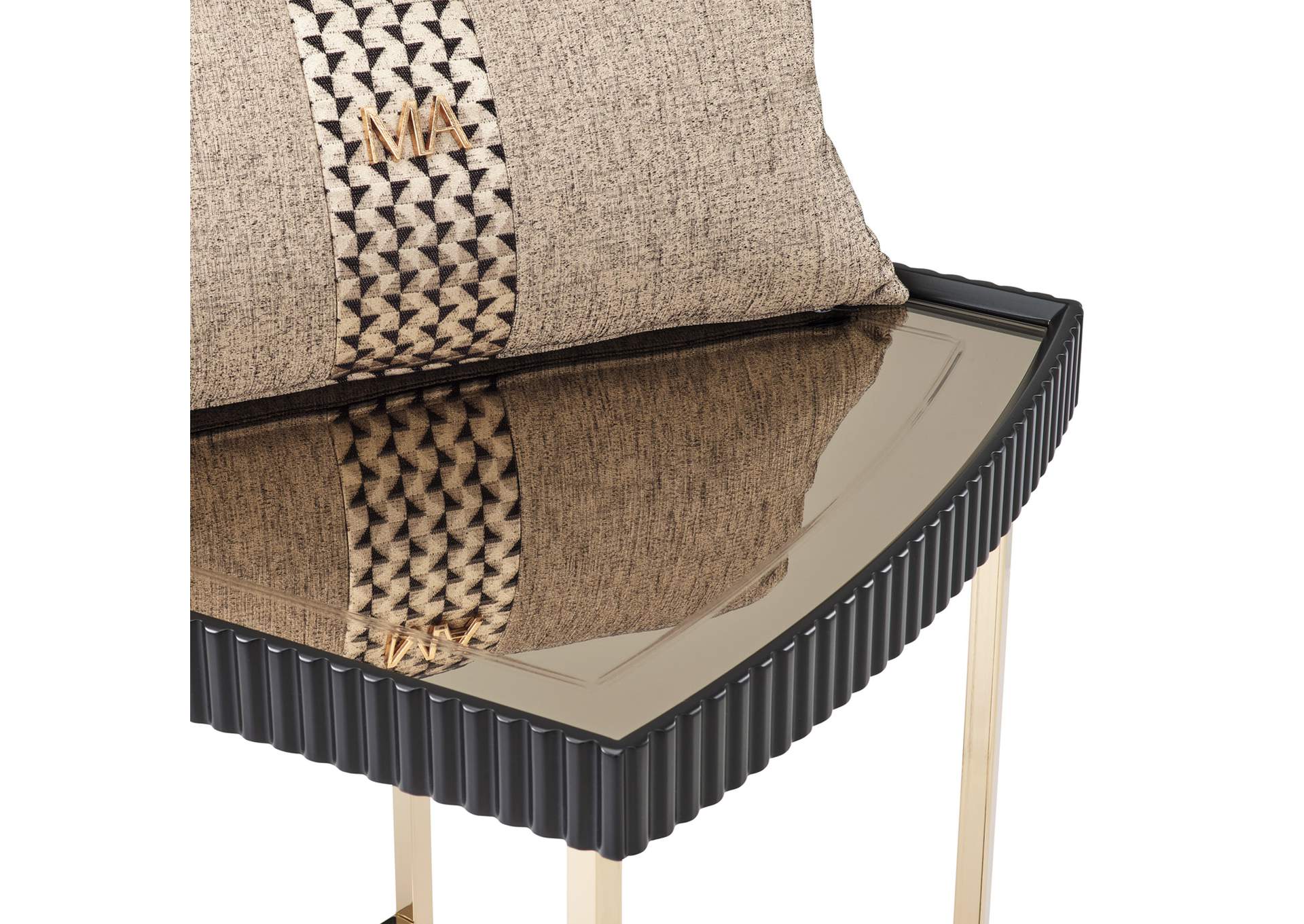 Lisbon Side Table - Silken Matte Black image 8