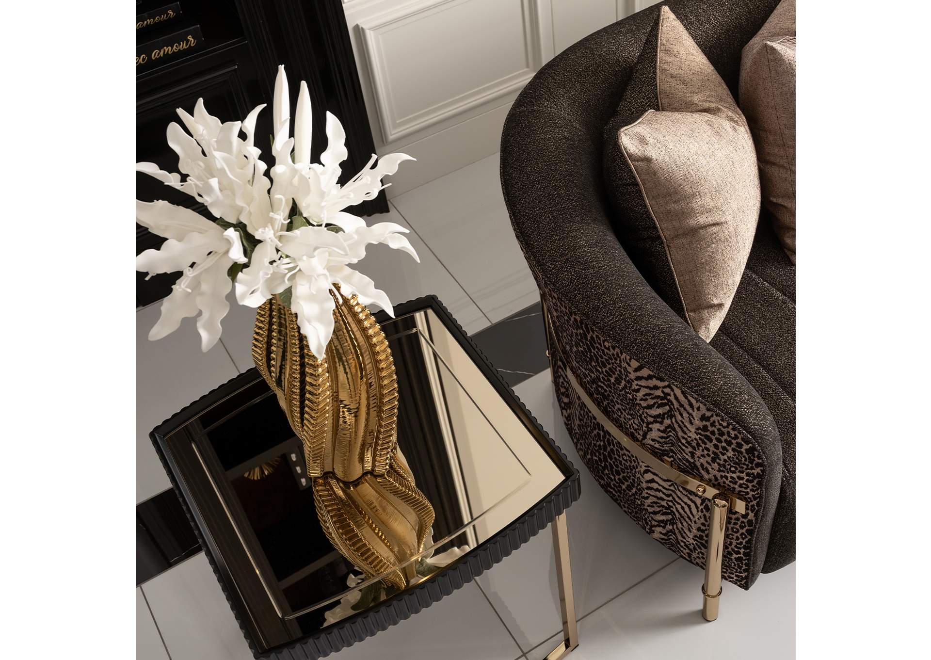 Lisbon Side Table - Silken Matte Black image 10