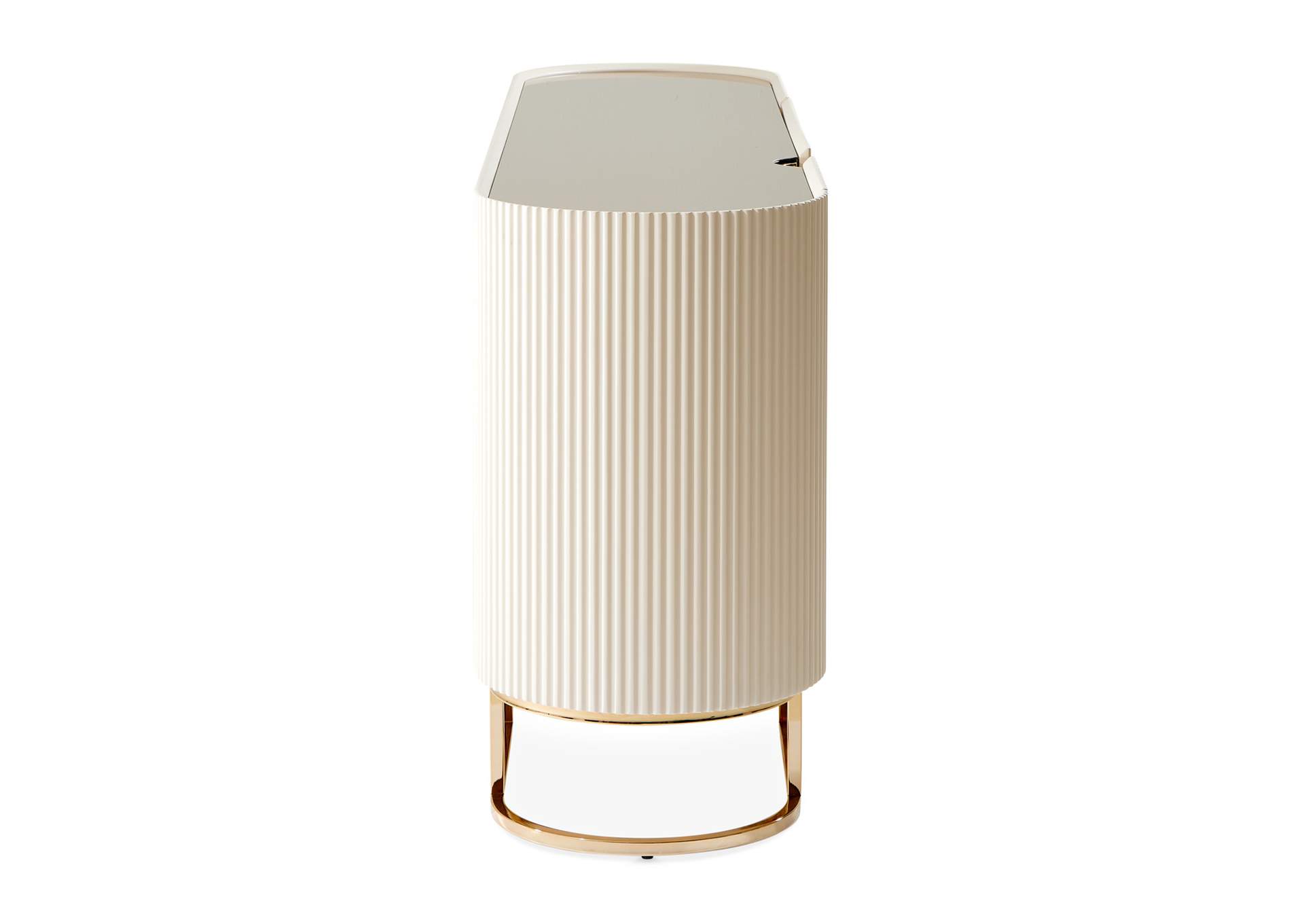 Lisbon Console Table - Silken Matte Cream image 5