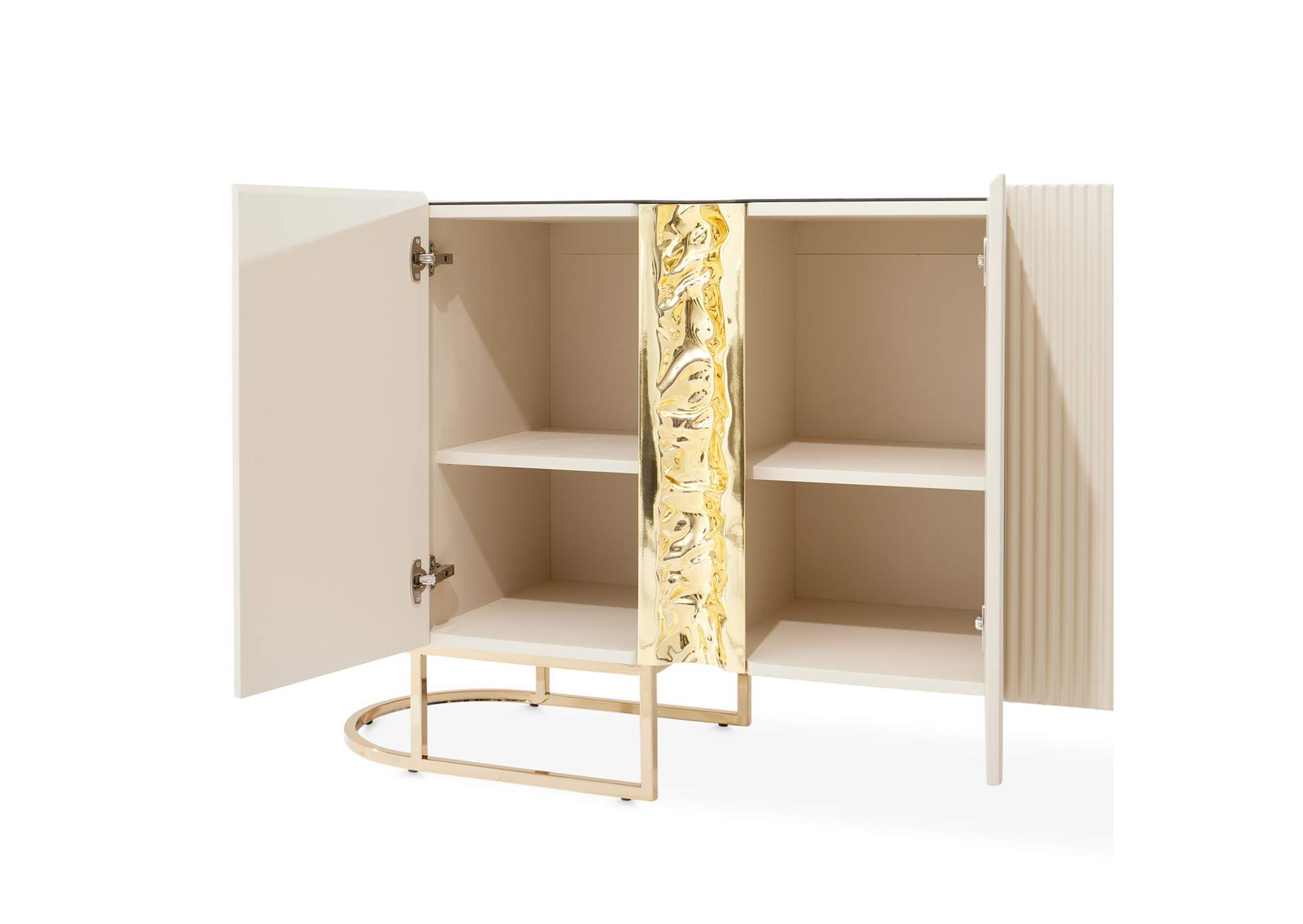 Lisbon Console Table - Silken Matte Cream image 6