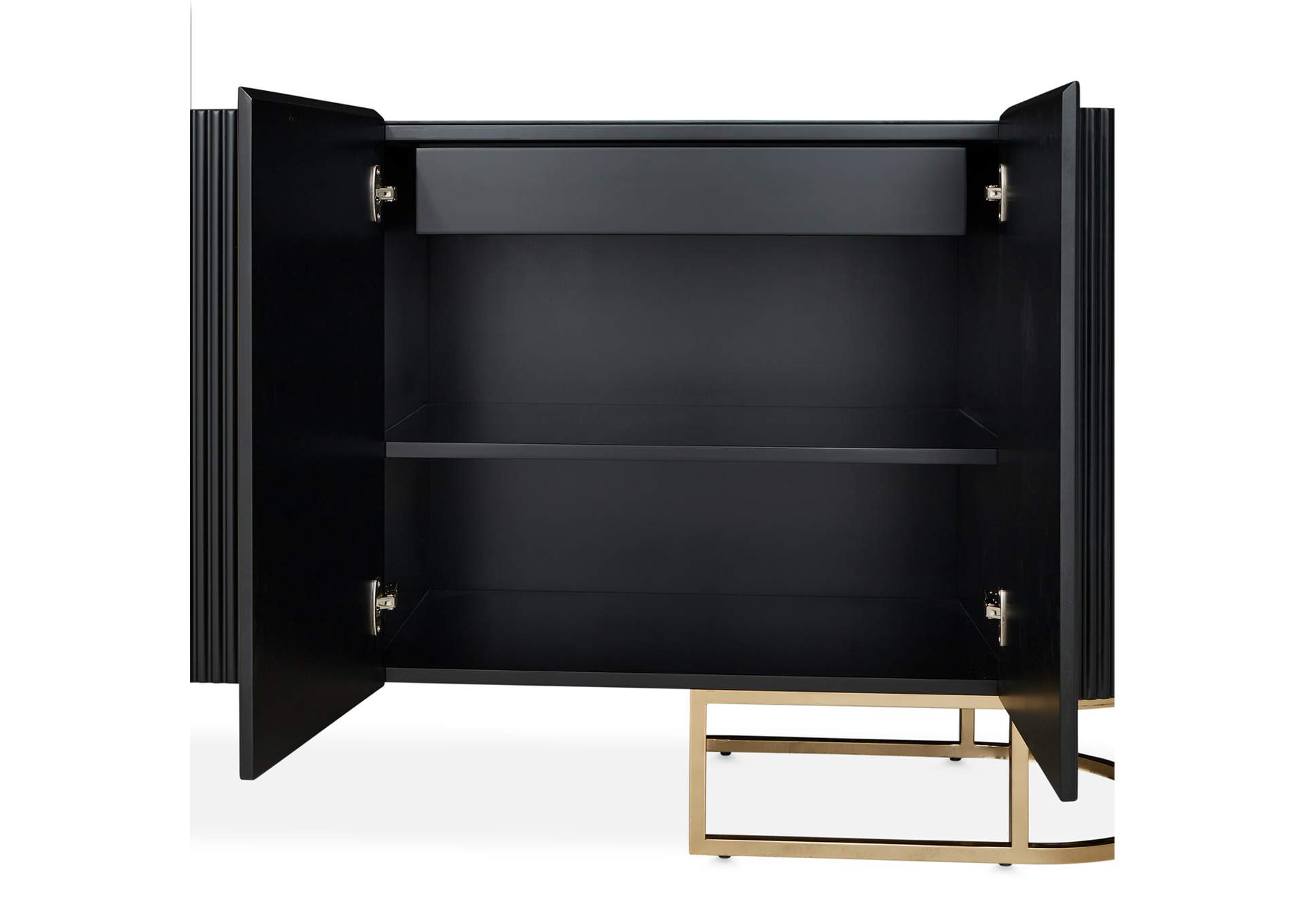 Lisbon Console Table - Silken Matte Black image 8