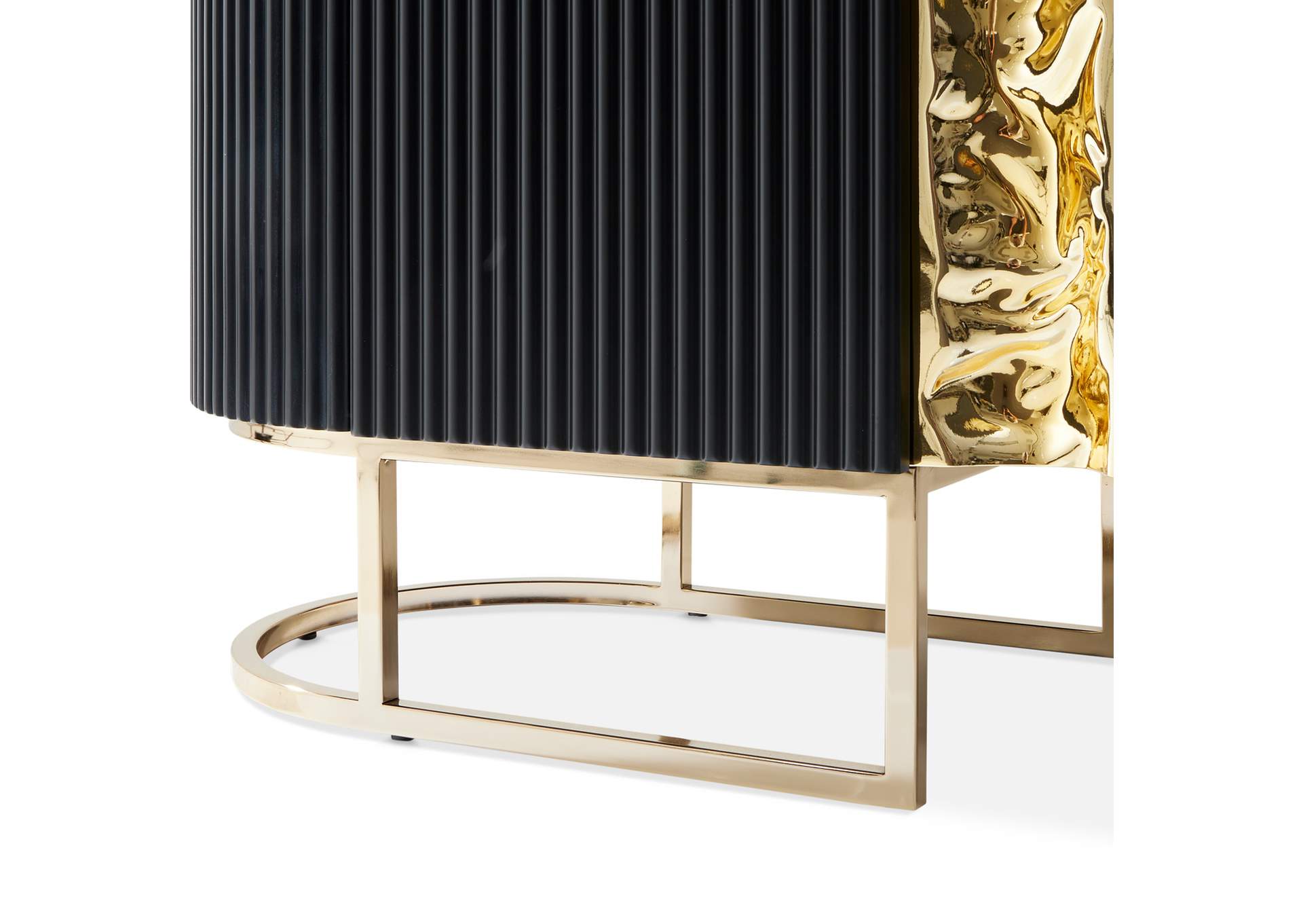 Lisbon Console Table - Silken Matte Black image 9