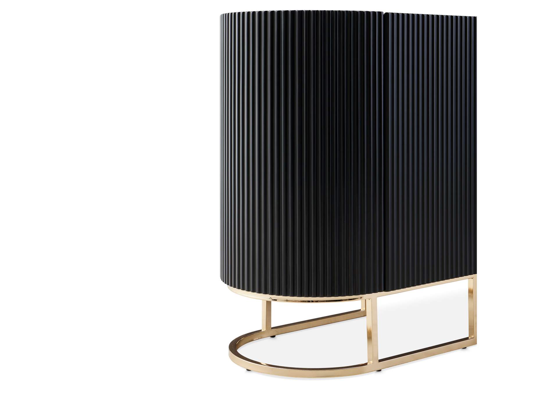 Lisbon Console Table - Silken Matte Black image 11