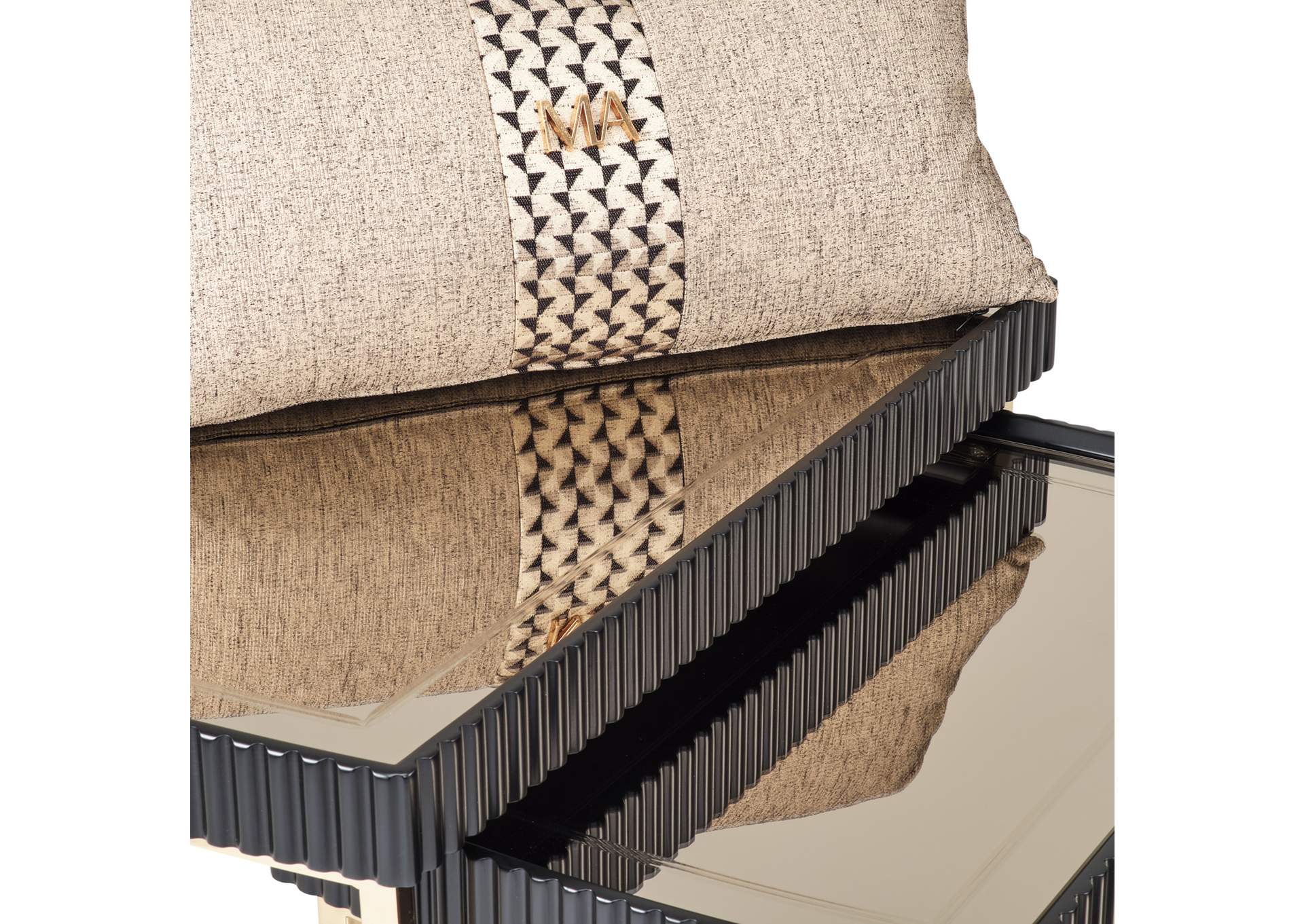 Lisbon Nesting Tables - Set of 3 - Silken Matte Black image 8