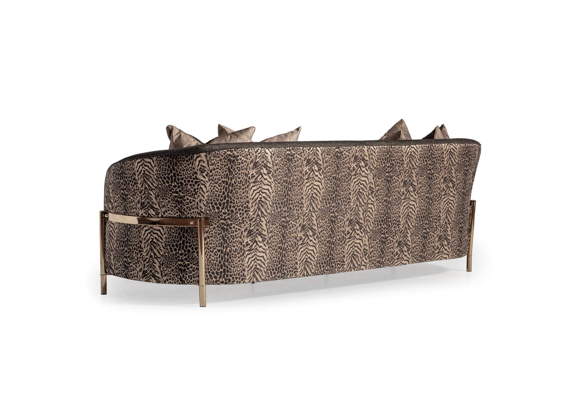 Lisbon Sofa - Onyx and Gold image 27