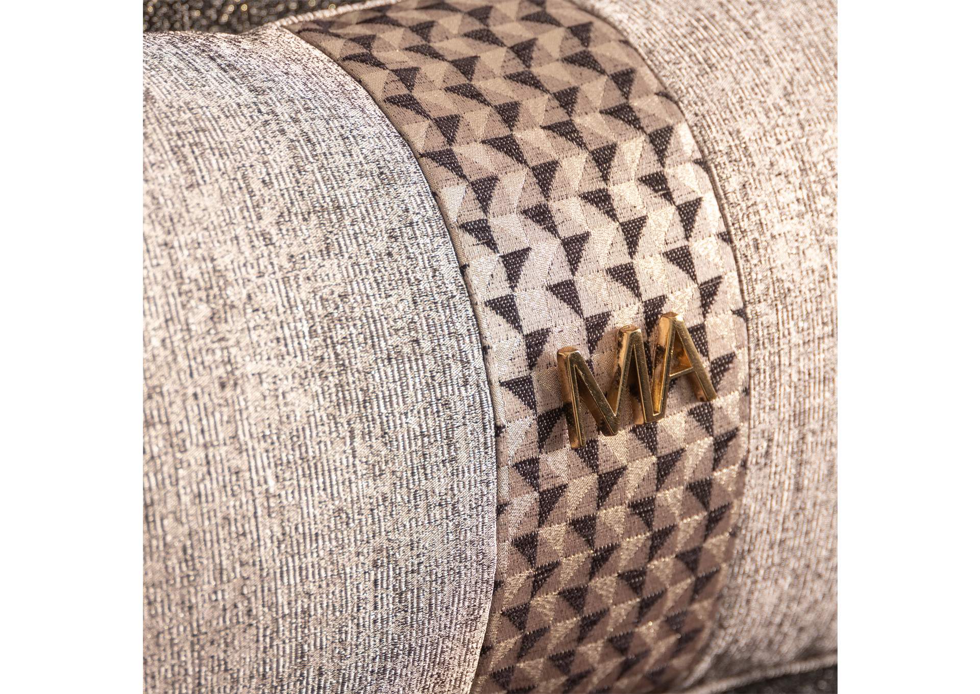Lisbon Sofa - Onyx and Gold image 6