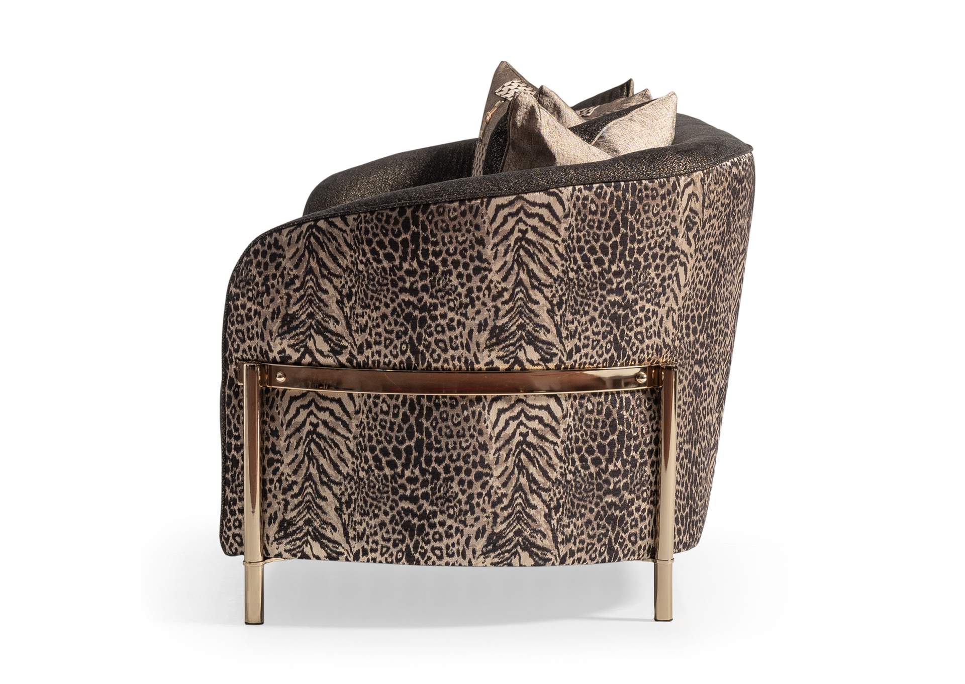 Lisbon Sofa - Onyx and Gold image 26