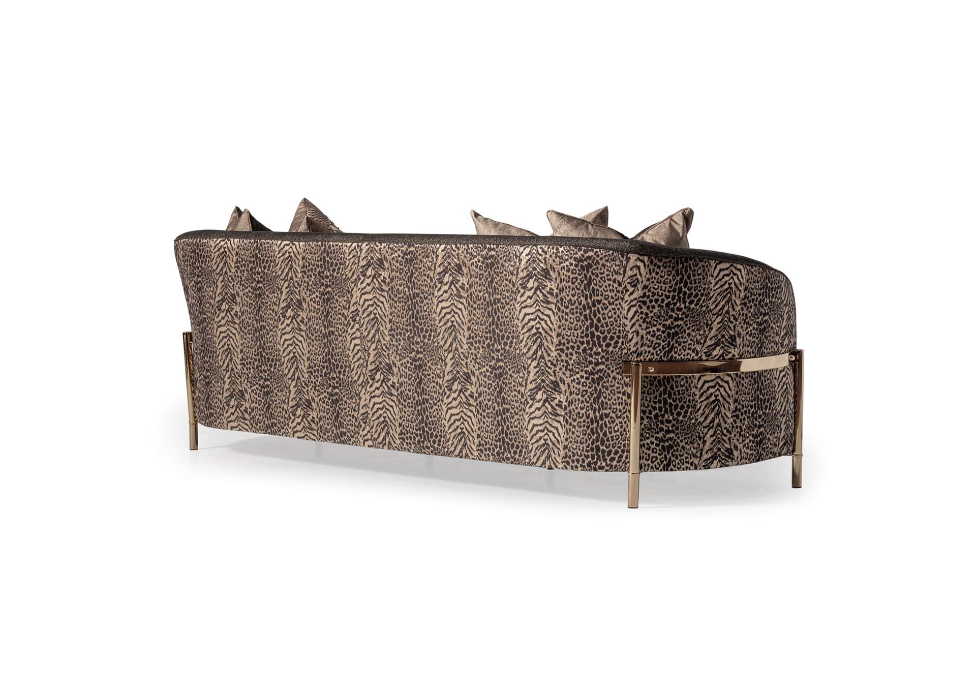 Lisbon Sofa - Onyx and Gold image 24