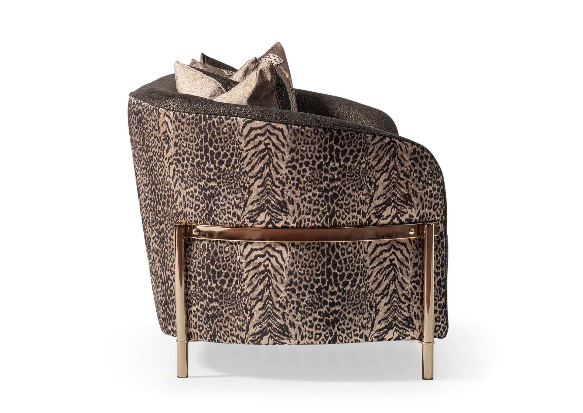 Lisbon Sofa - Onyx and Gold image 23