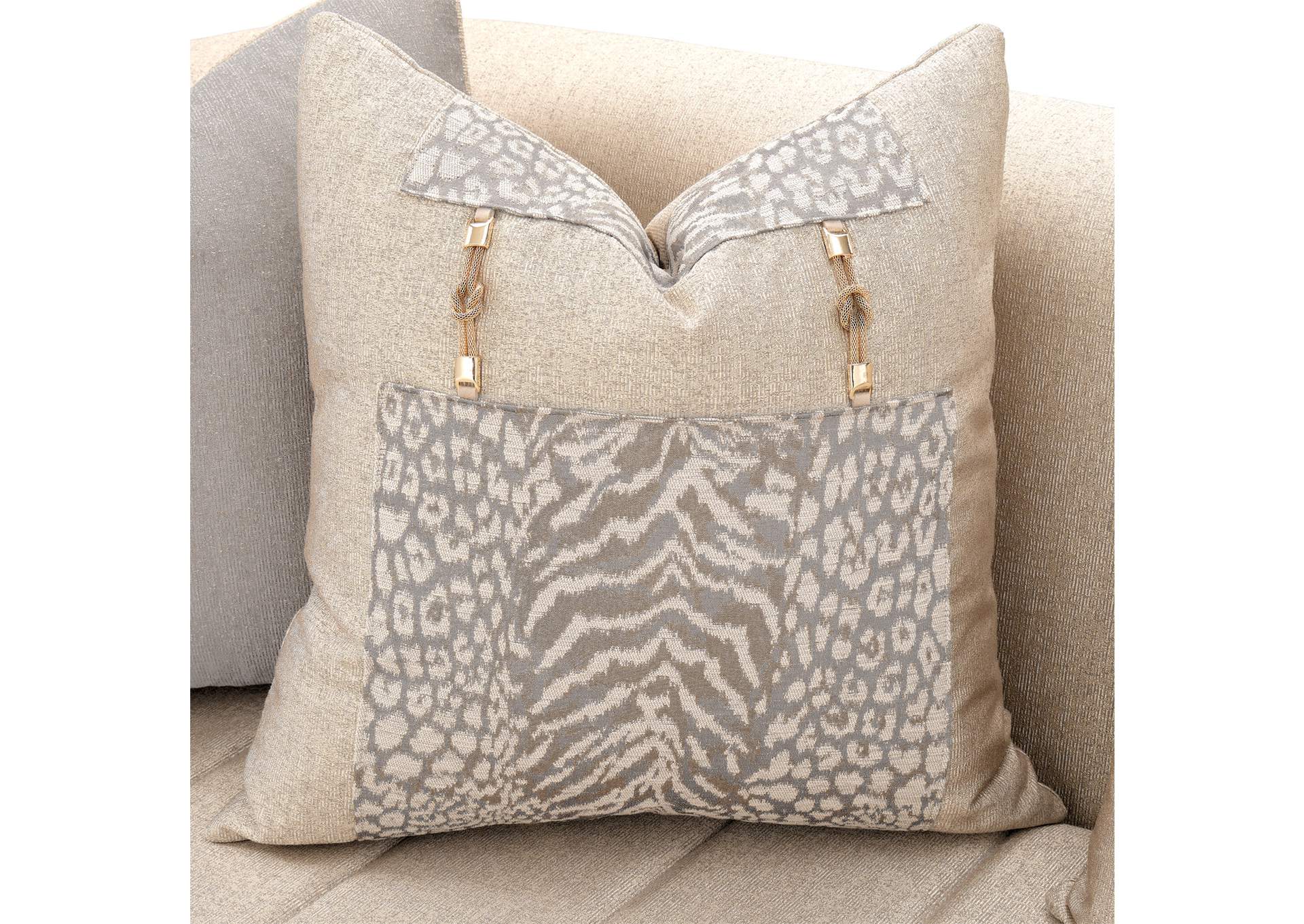 Lisbon Sofa - Opal and Gold image 20