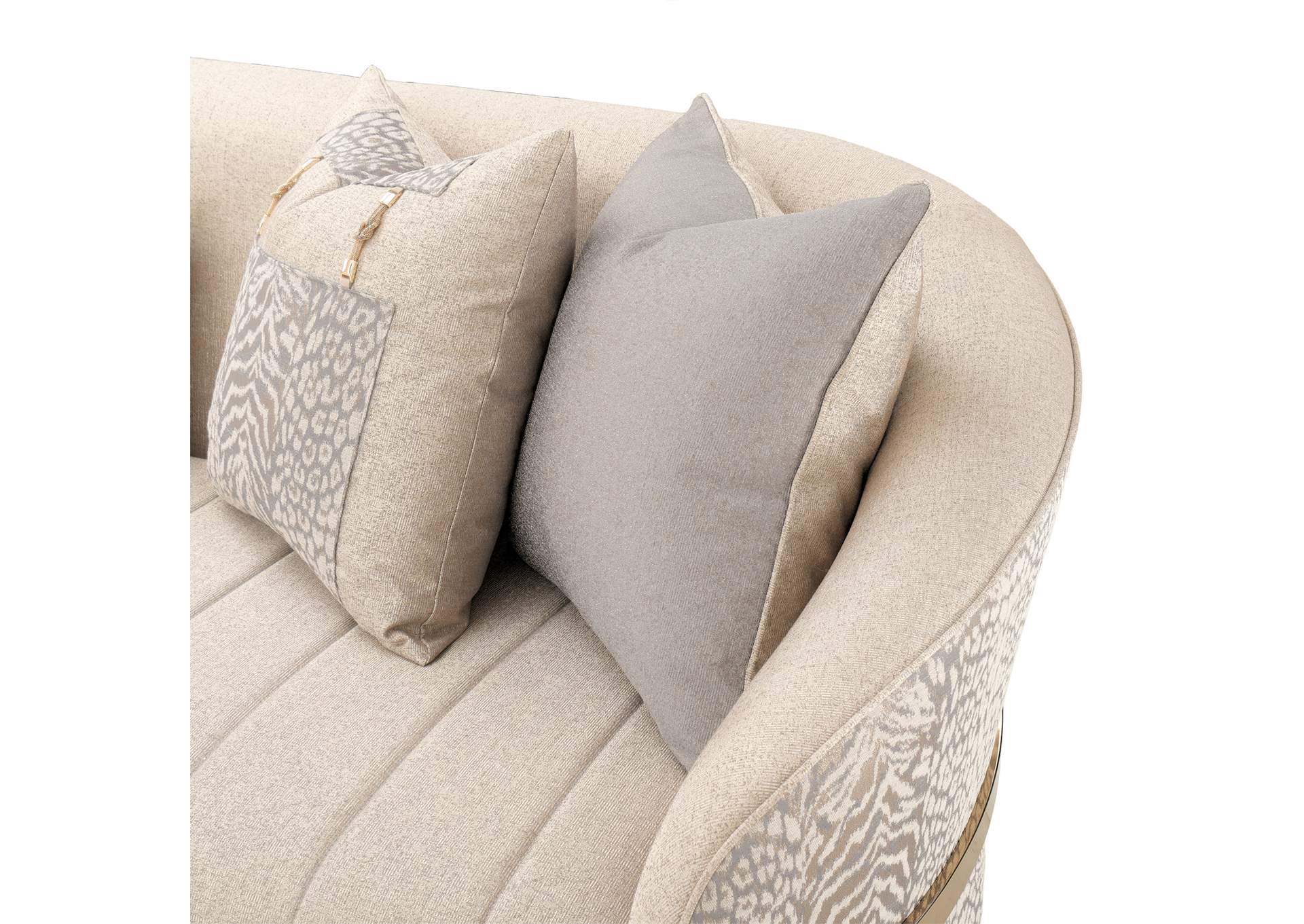 Lisbon Sofa - Opal and Gold image 3