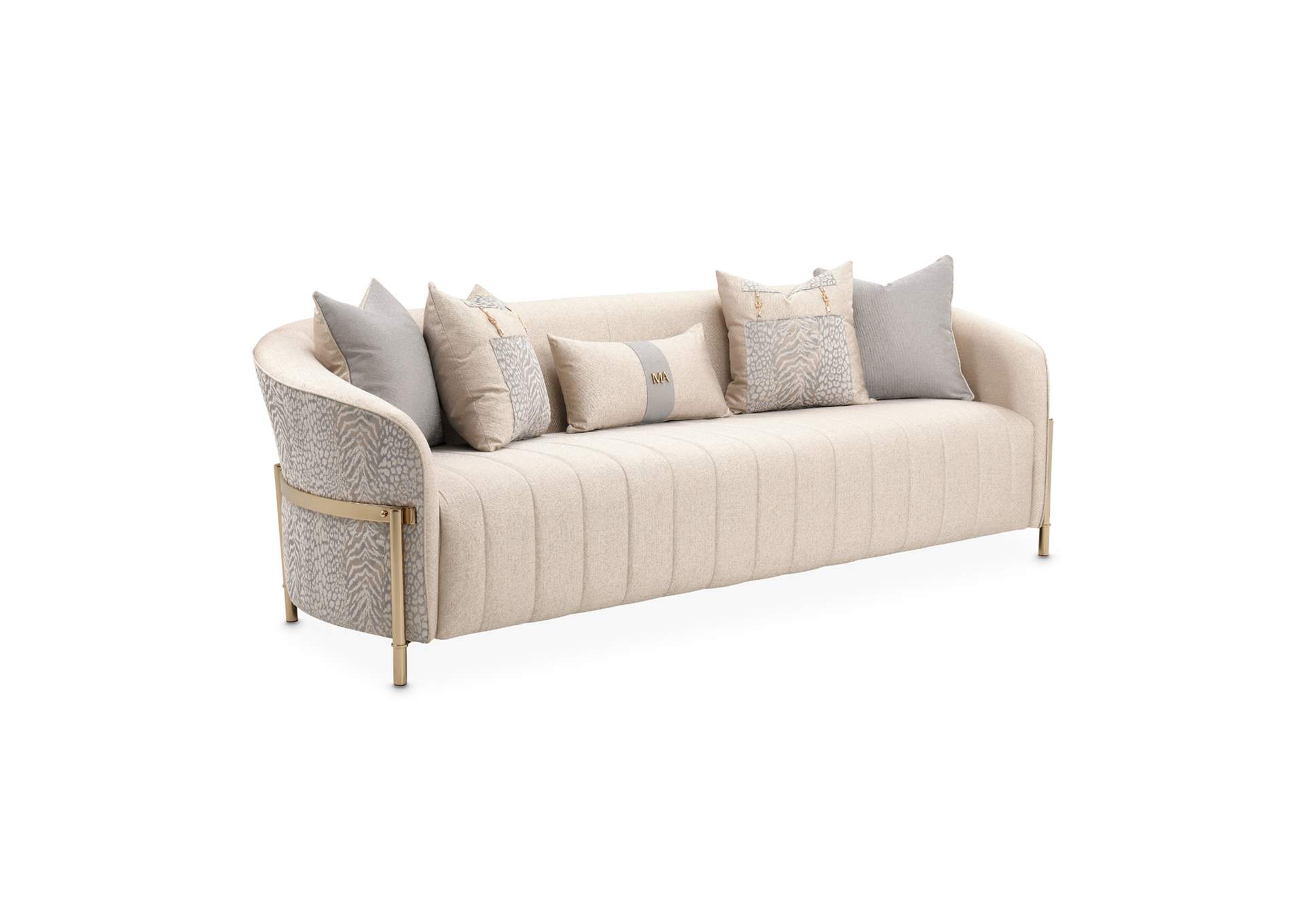 Lisbon Sofa - Opal and Gold image 29