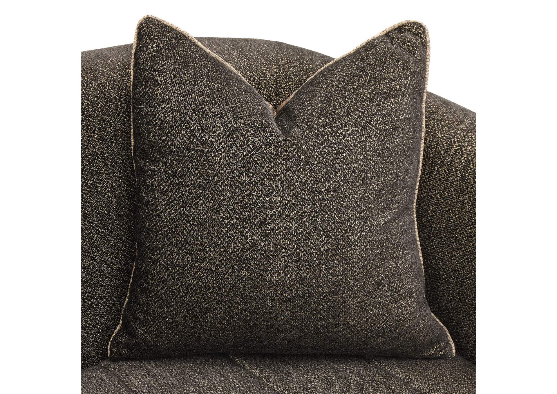 Lisbon Loveseat - Onyx and Gold image 11