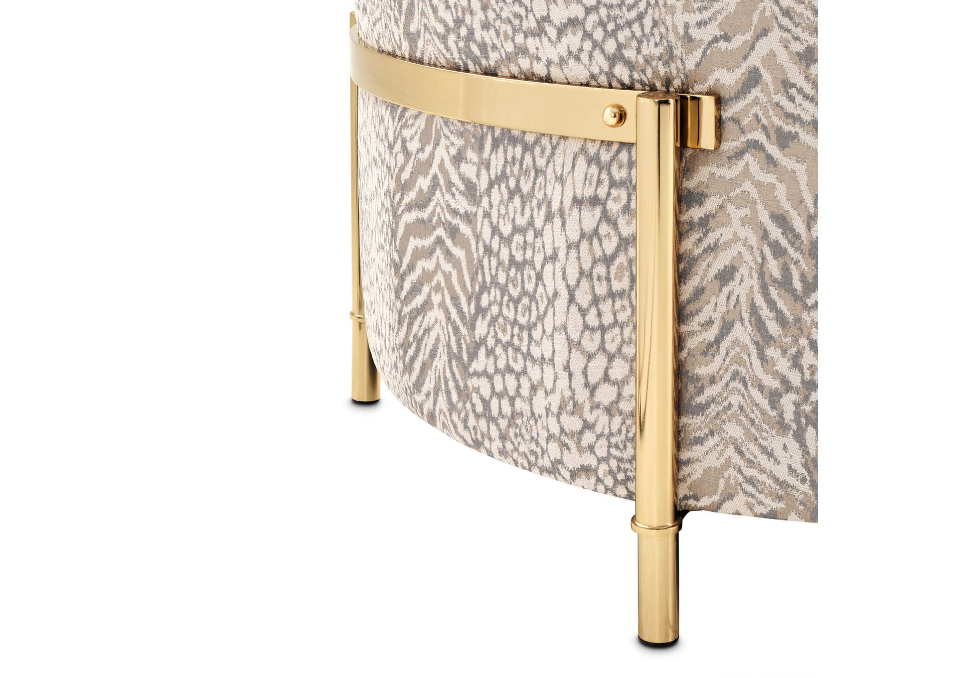 Lisbon Loveseat - Opal and Gold image 4