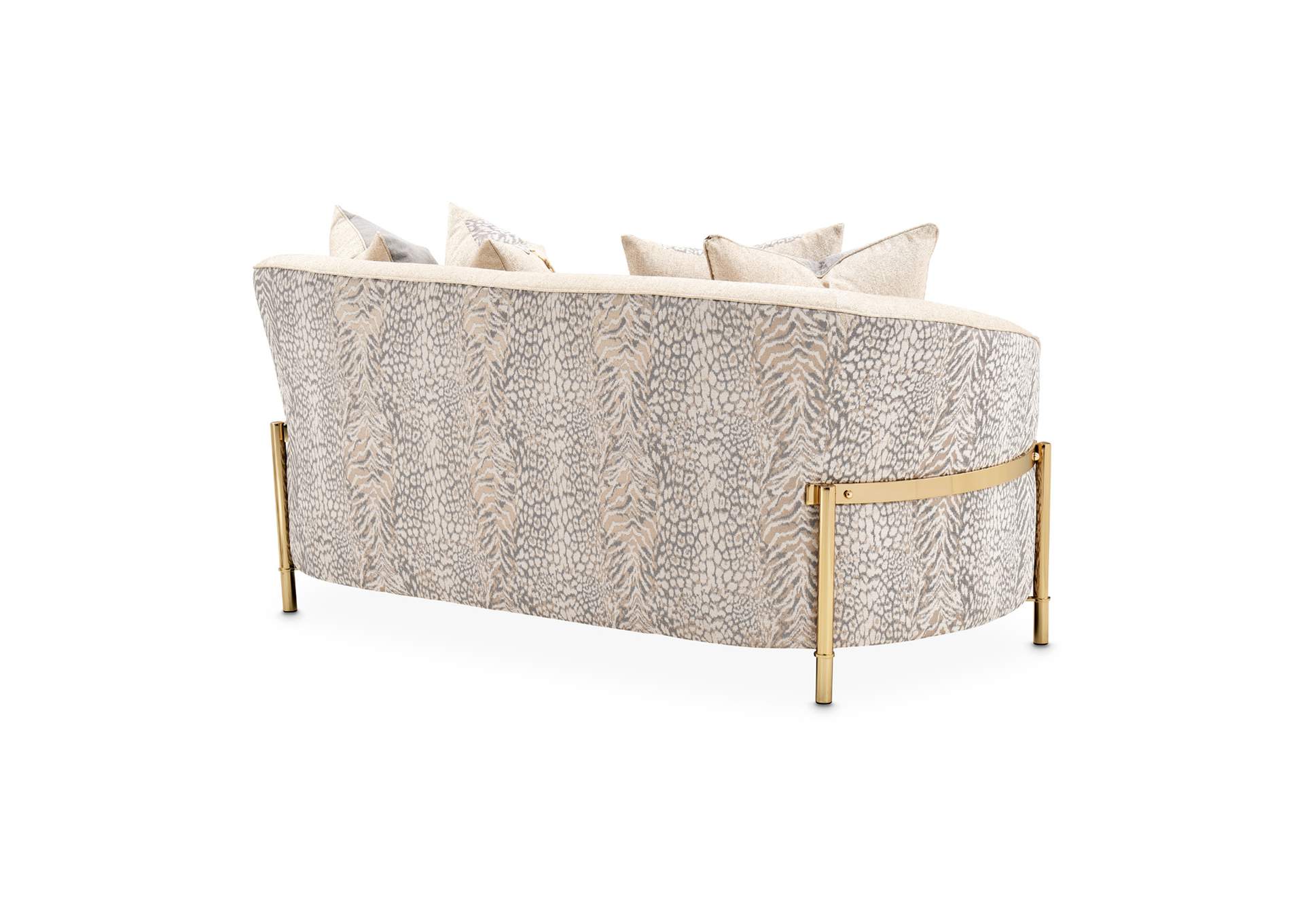 Lisbon Loveseat - Opal and Gold image 20