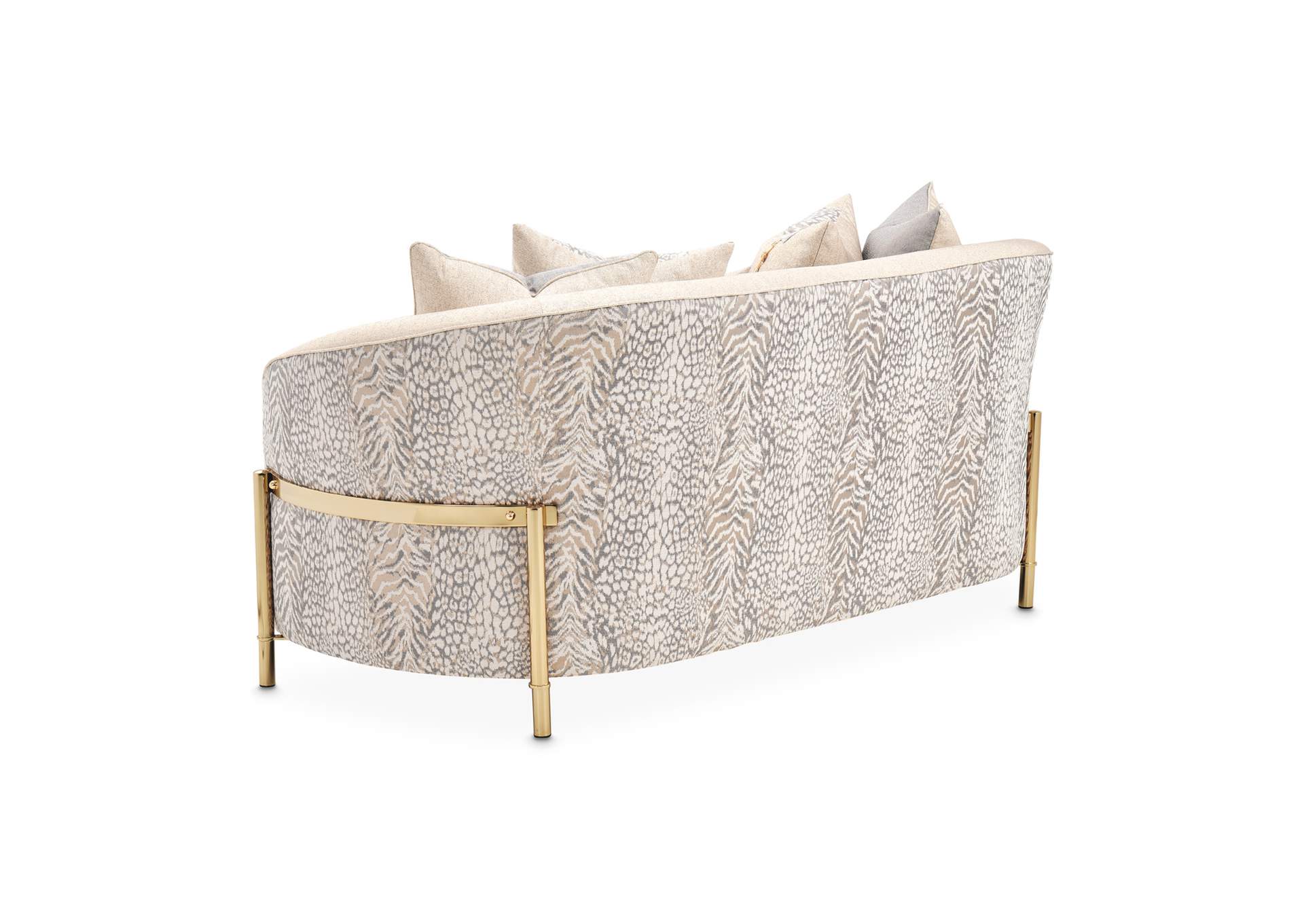 Lisbon Loveseat - Opal and Gold image 18
