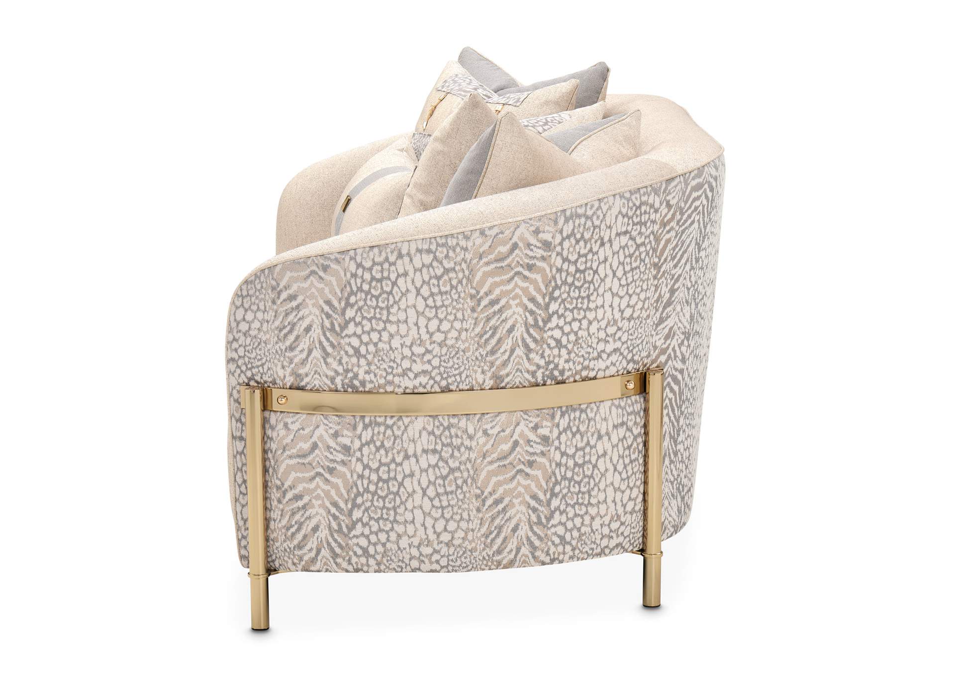 Lisbon Loveseat - Opal and Gold image 17