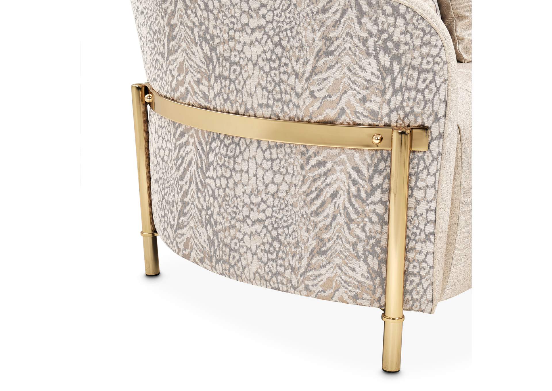 Lisbon Loveseat - Opal and Gold image 16
