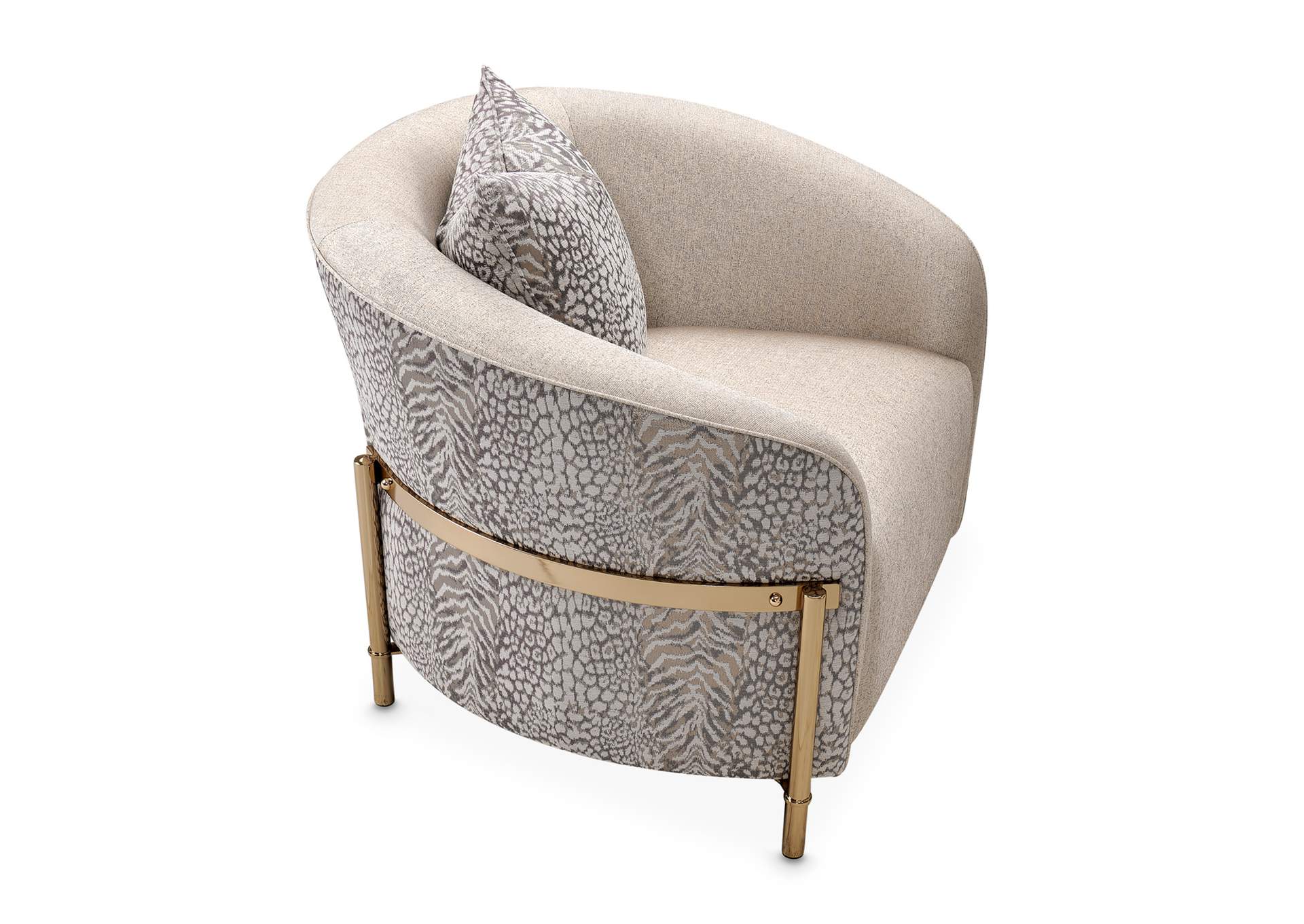 Lisbon Accent Chair - Opal and Gold image 10