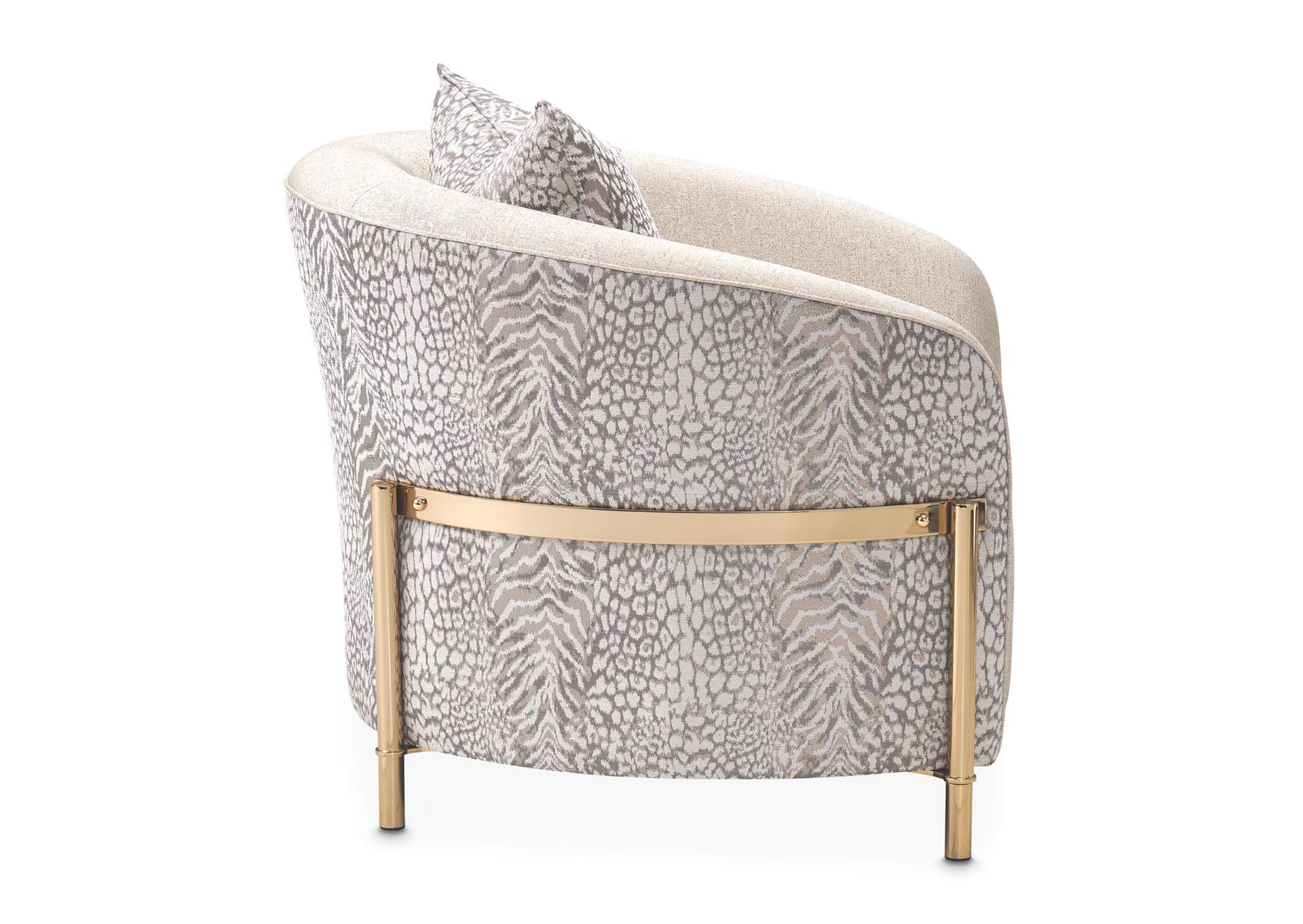 Lisbon Accent Chair - Opal and Gold image 19