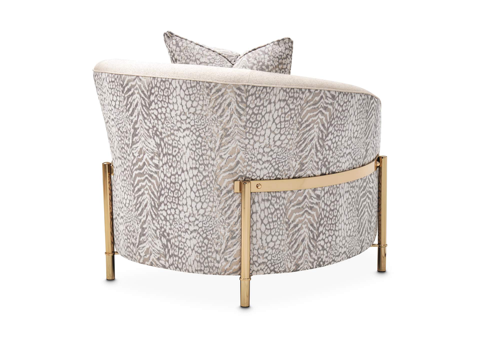 Lisbon Accent Chair - Opal and Gold image 18