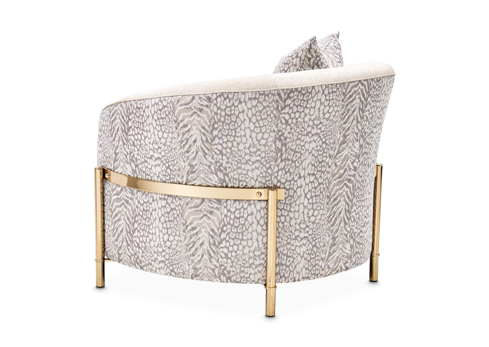 Lisbon Accent Chair - Opal and Gold image 16