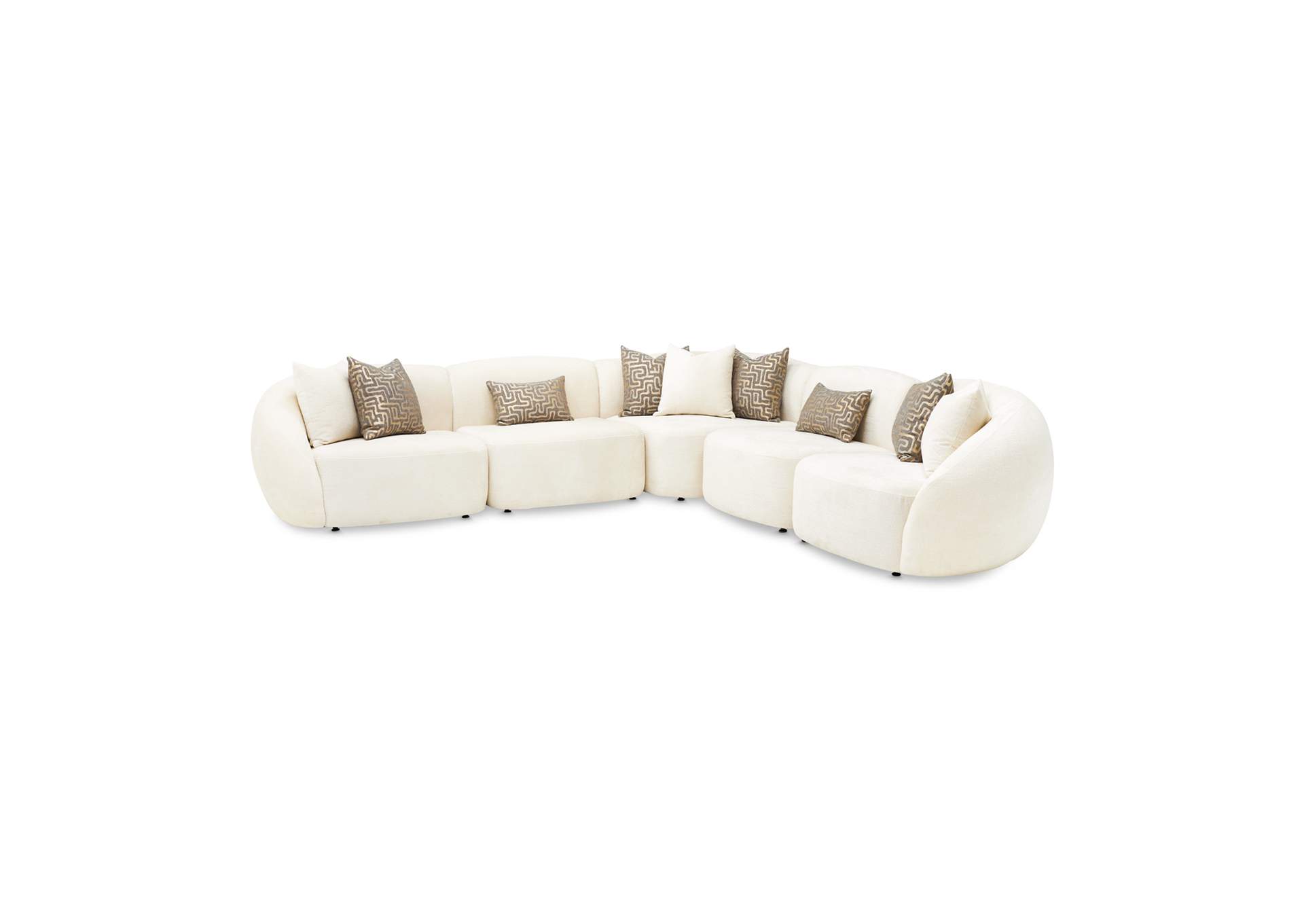 Le Montreaux 5-Piece Modular Sectional - Gardenia image 1