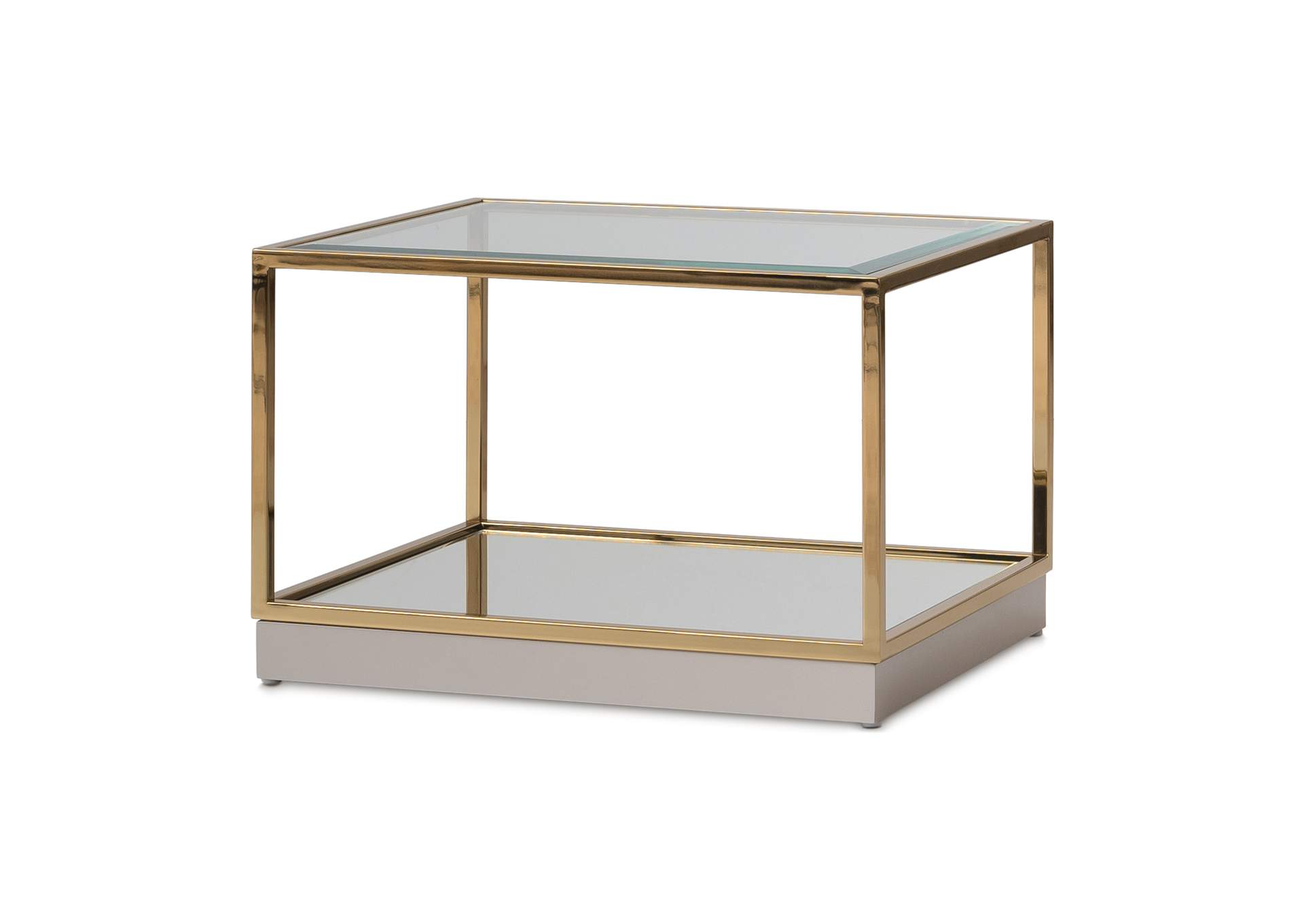 Savannah Breeze Tall Cocktail Table - Bright Gold image 1