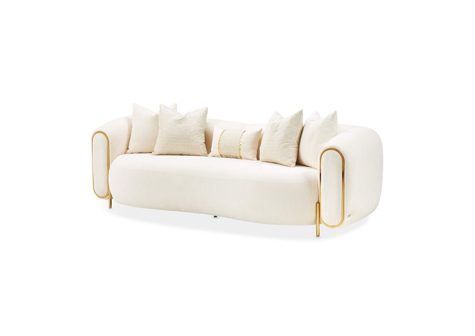 Sassani Sofa - Crepe and Gold image 1