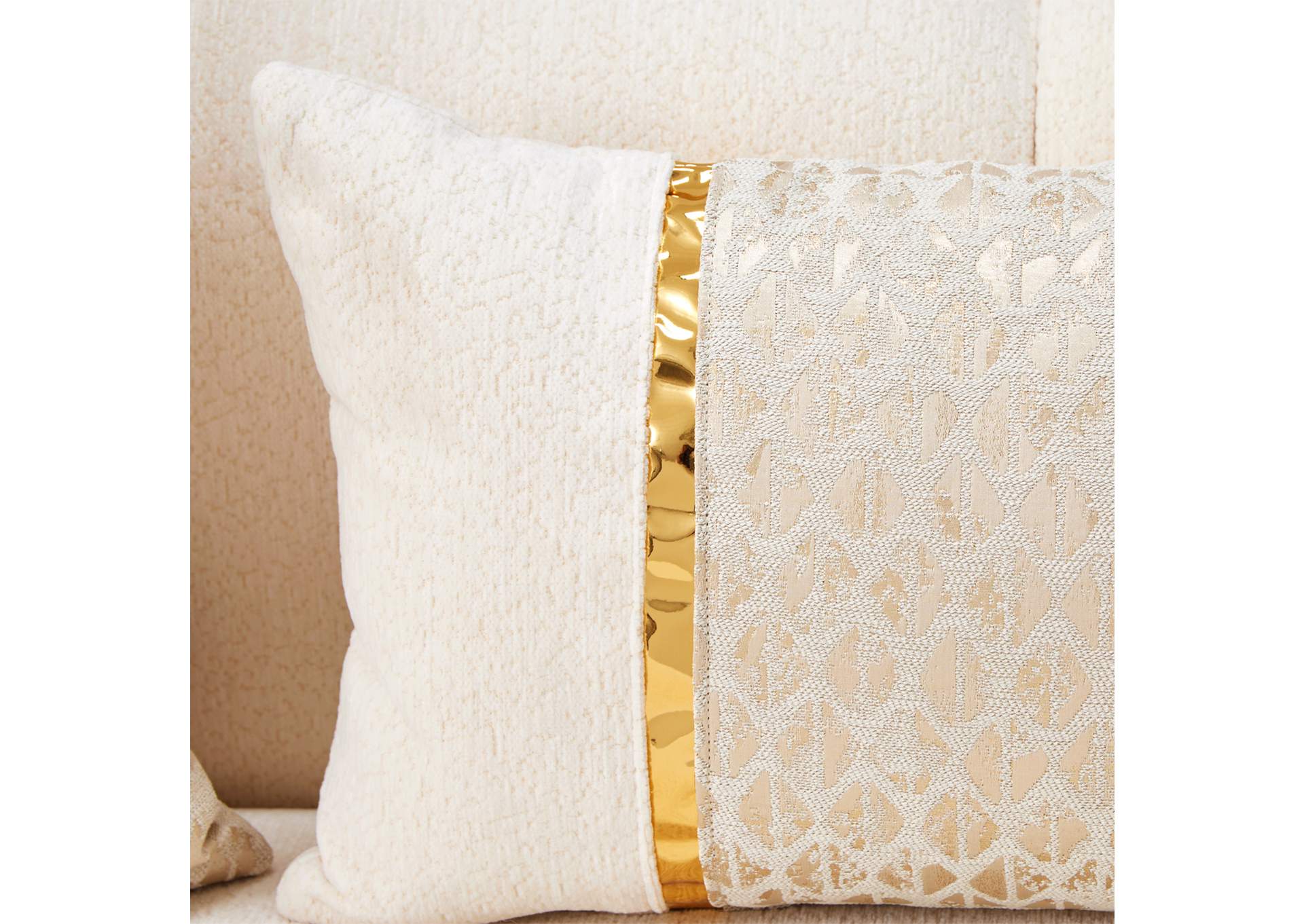 Sassani Sofa - Crepe and Gold image 10
