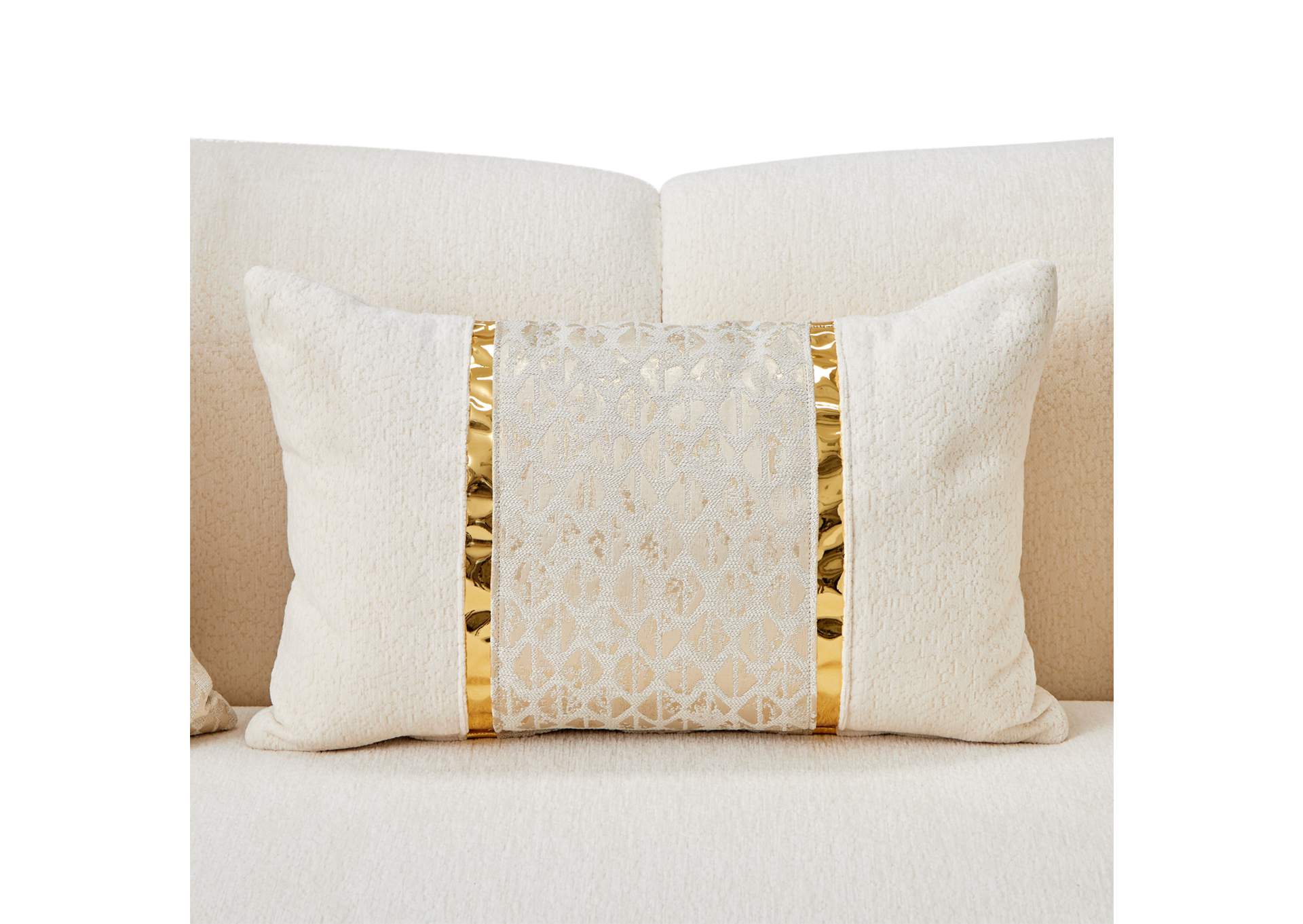 Sassani Sofa - Crepe and Gold image 11