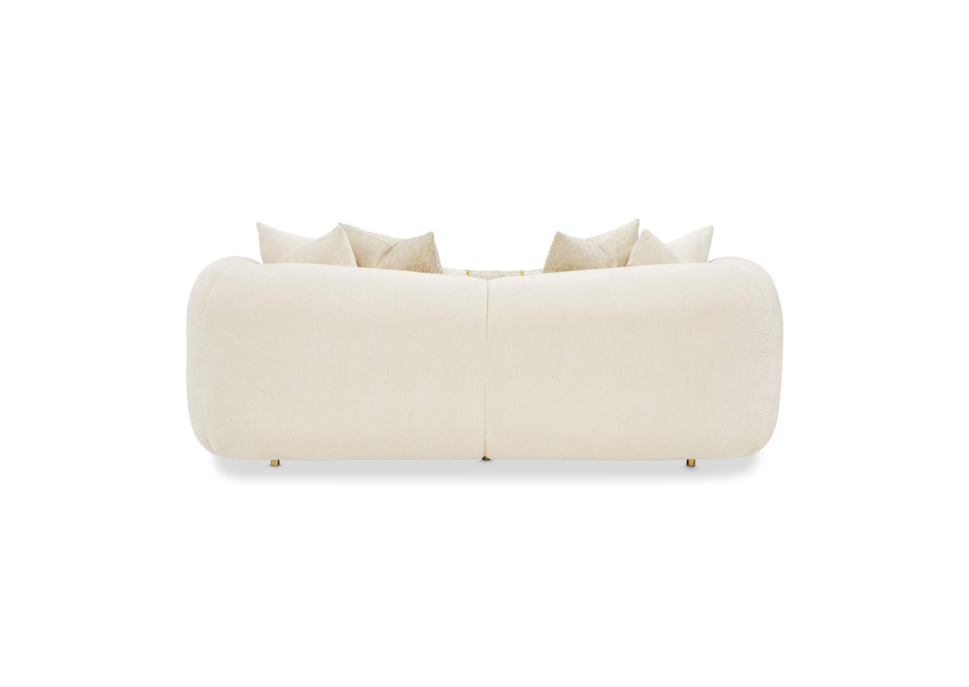 Sassani Loveseat - Crepe and Gold image 17