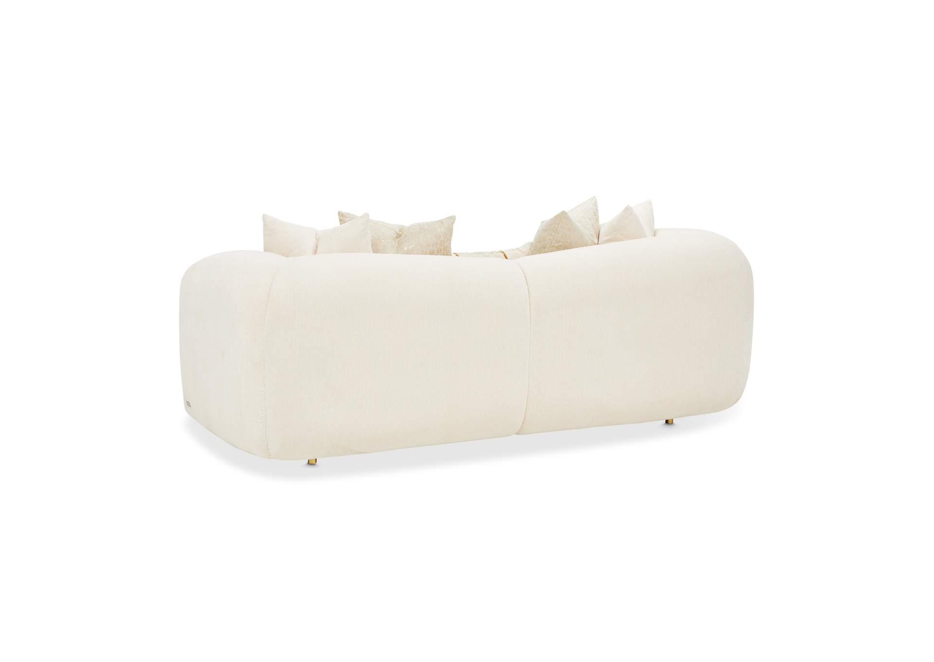 Sassani Loveseat - Crepe and Gold image 16